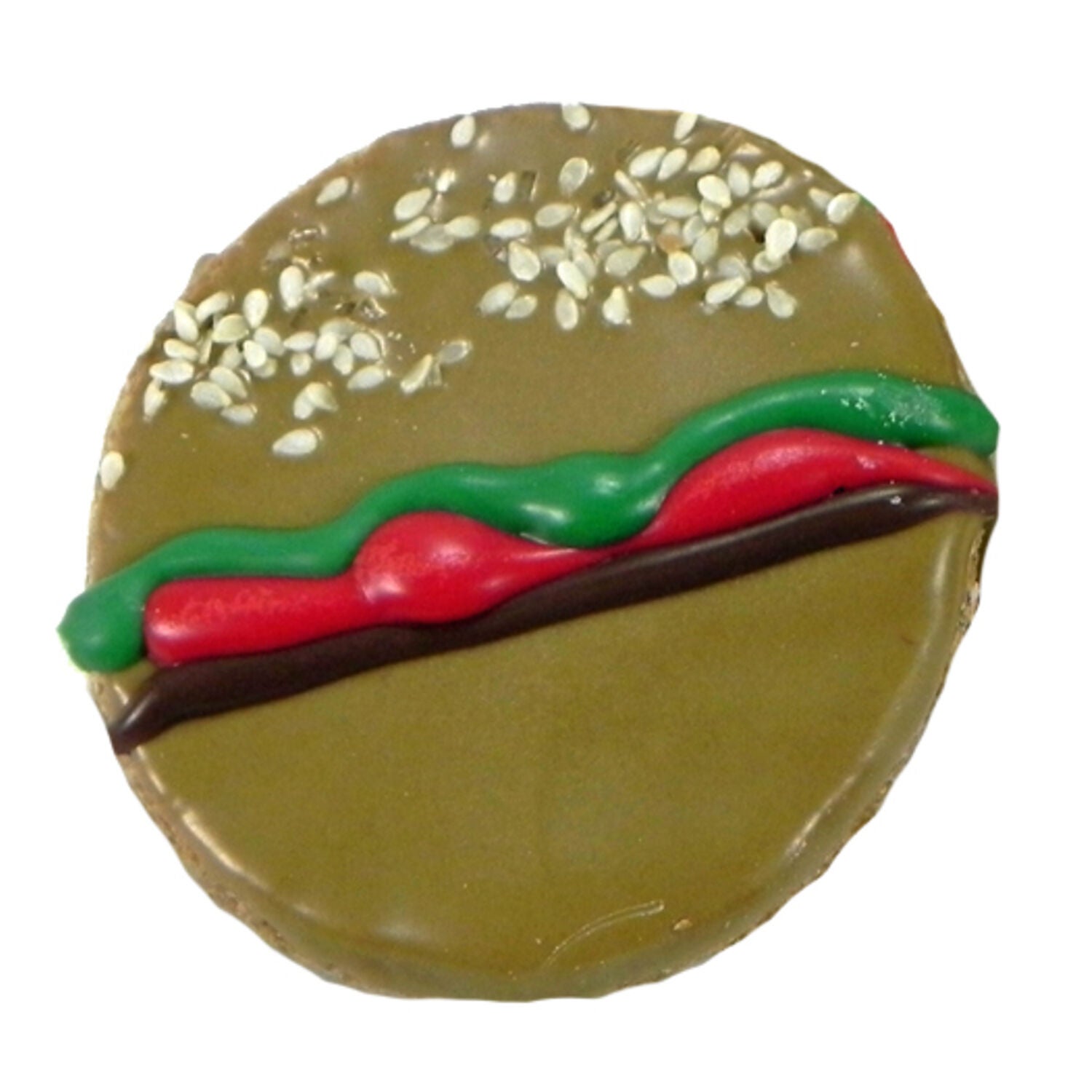 Pawsitively Gourmet Hamburger Deluxe Cookie Dog Treat