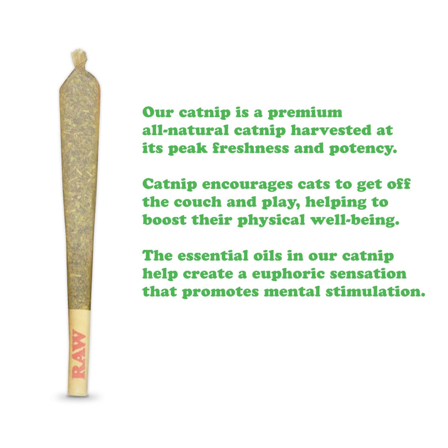 Meowijuana Catnip Rollies Catnip Cat Toys