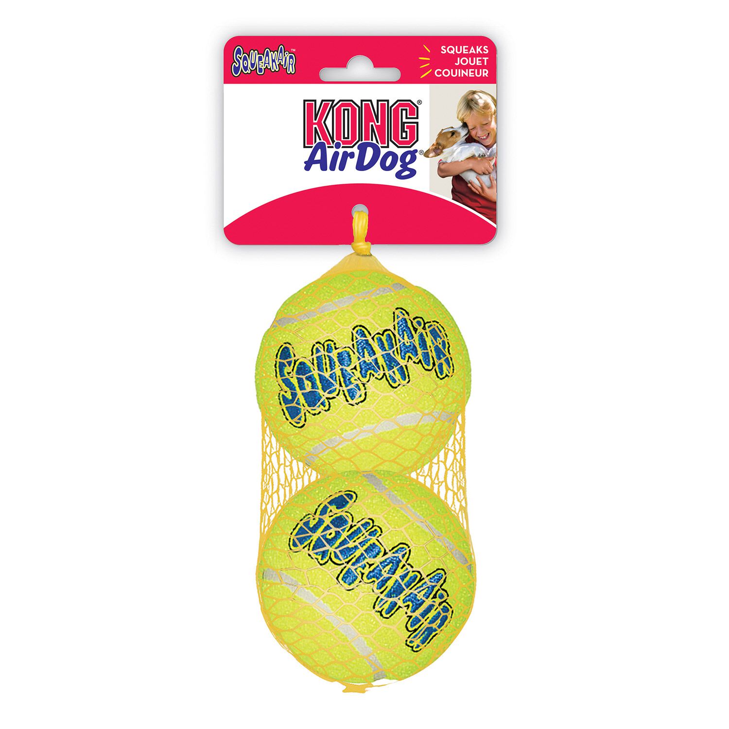 Kong Airdog Squeakair Balls Size Large