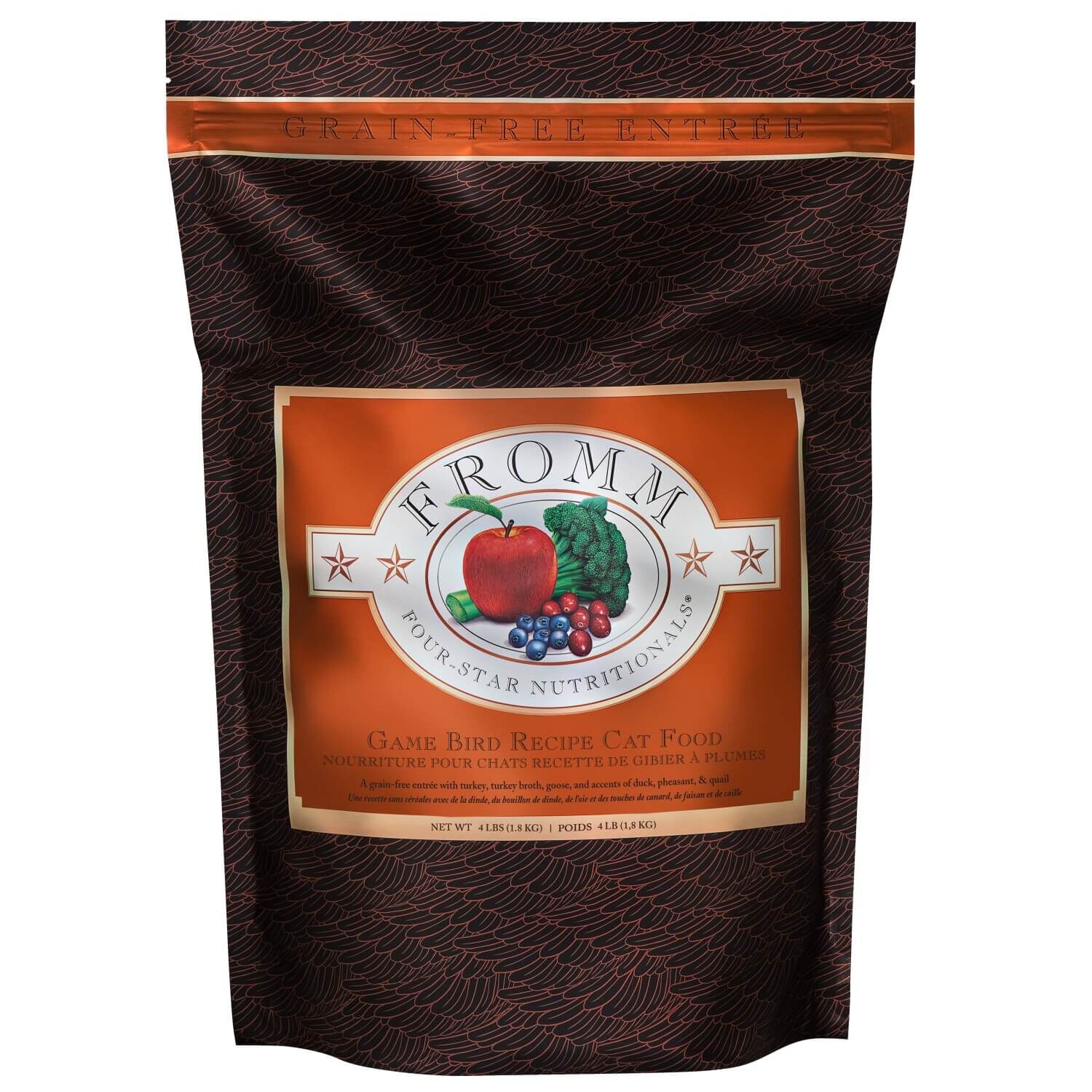 Fromm Four-Star Game Bird Recipe Food For Cats
