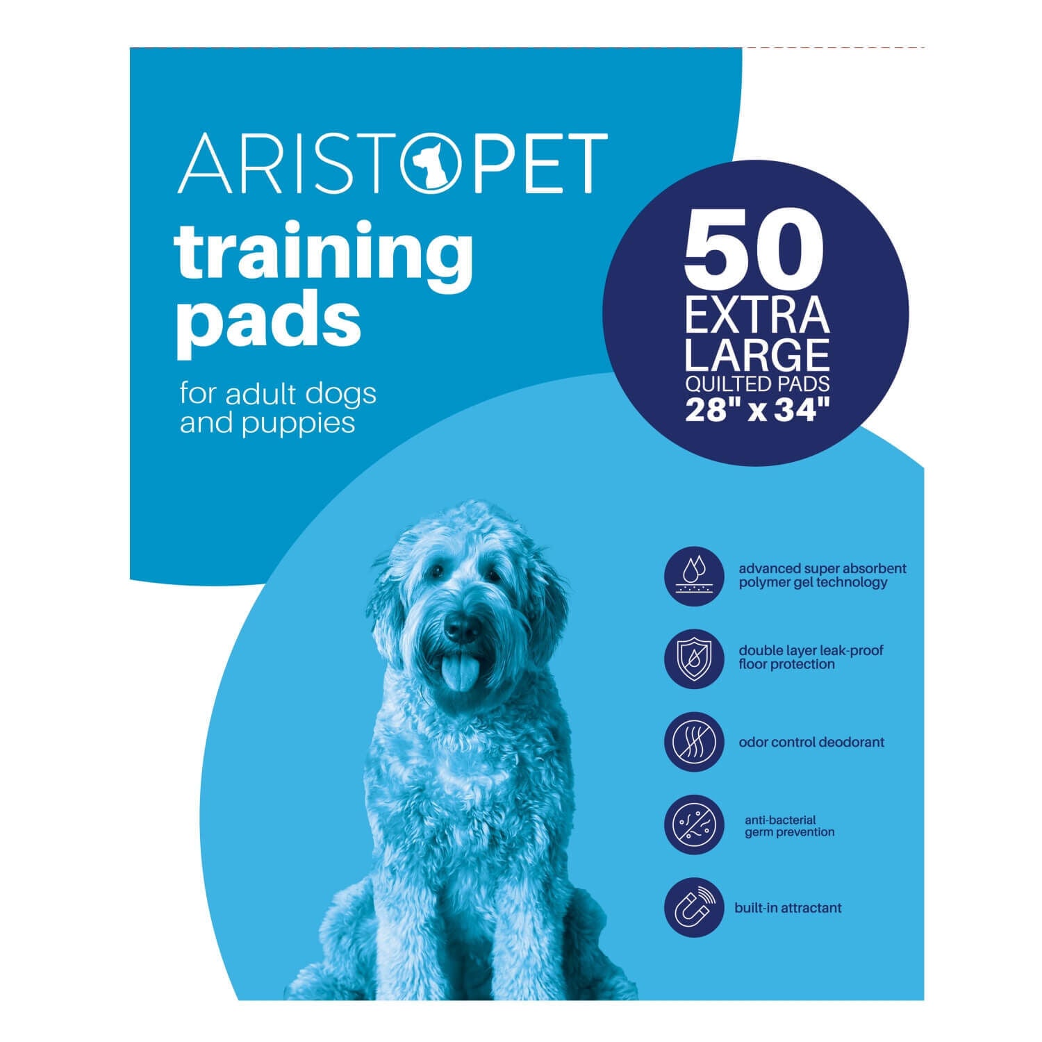 Aristopet Dog Training Pads Xl, 28"X34"
