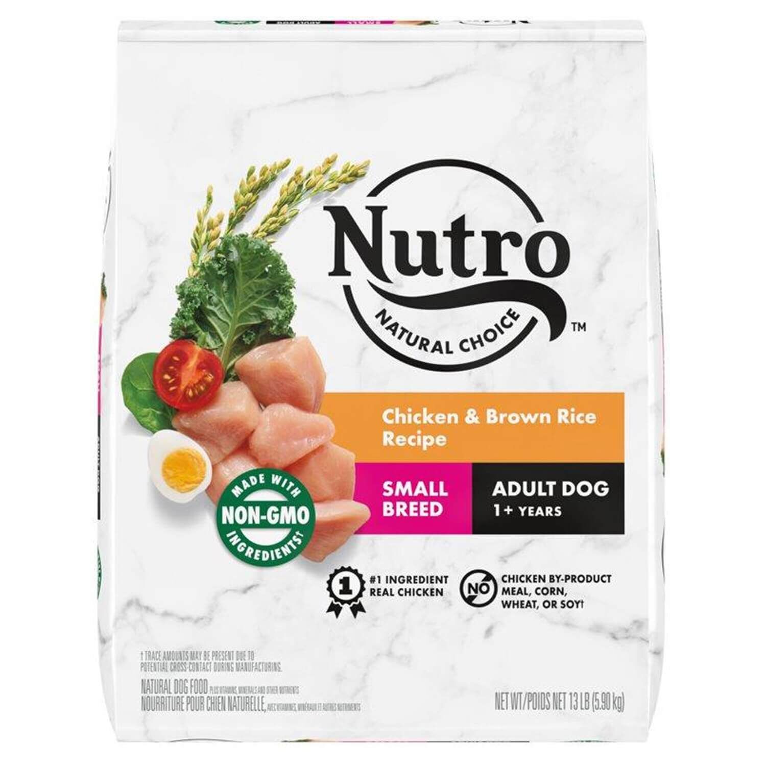 Nutro Natural Choice Small Breed Adult Chicken, Whole Brown Rice & Sweet Potato Recipe Dog Food
