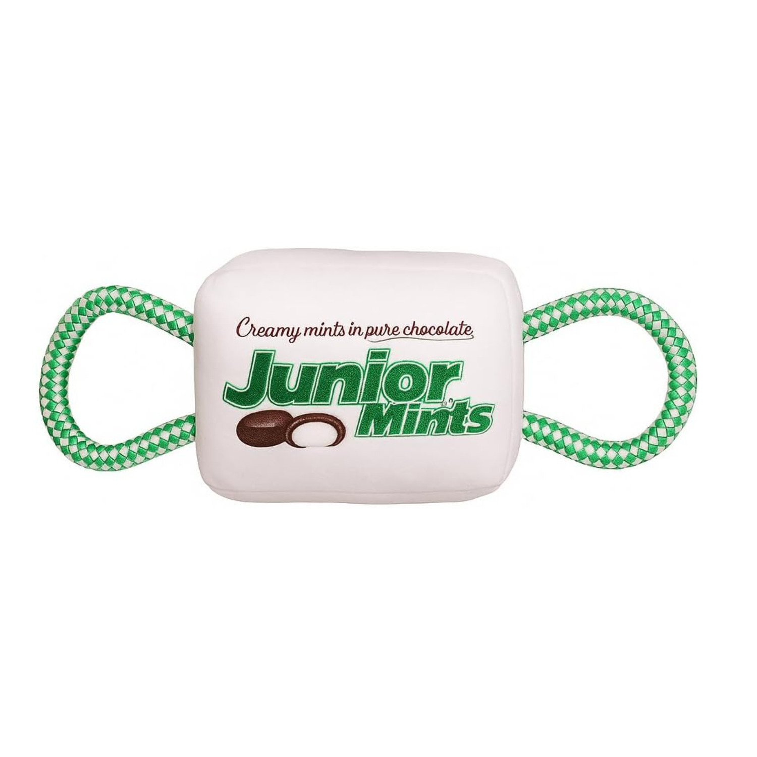 Tootsie Junior Mints Scented Squeaky Dog Toy, 14"