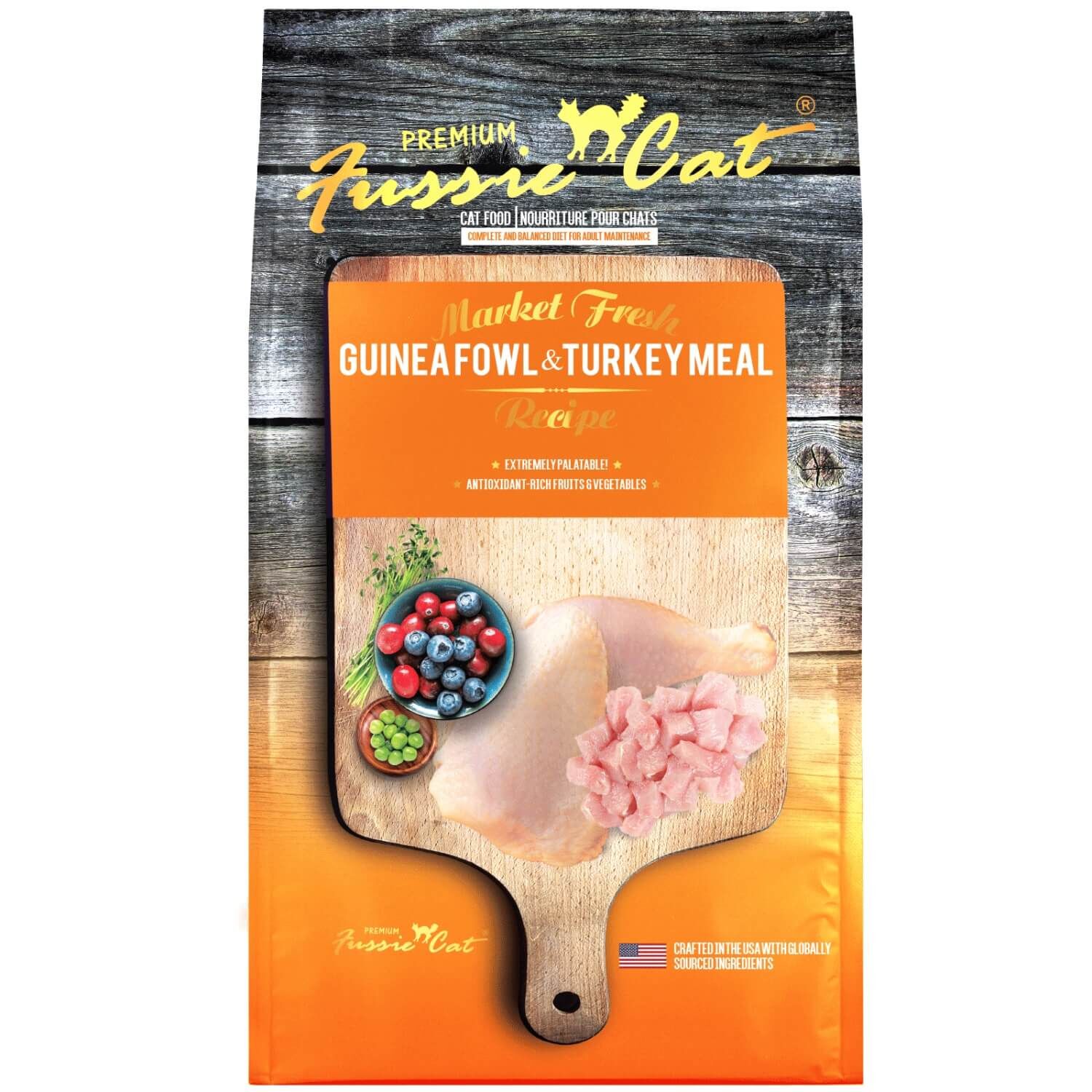 Fussie Cat Market Fresh Turkey Recipe Grain Free Dry Cat Food, 10Lb