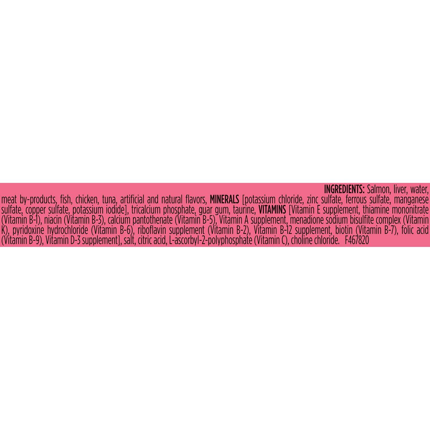 Purina Pro Plan Pate High Protein Senior Wet Cat Food, Salmon & Tuna Entree