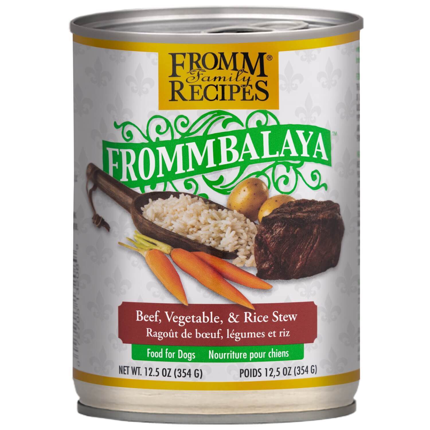 Fromm Balaya Beef, Vegetable, & Rice Stew Food For Dogs 12.5 Oz