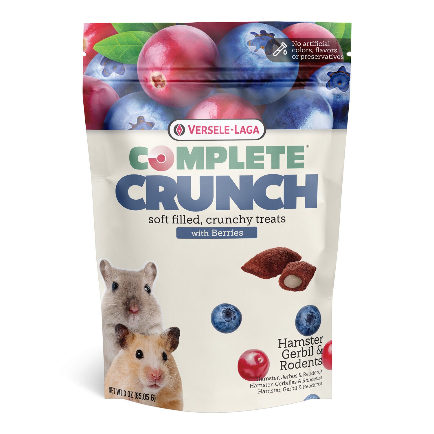 Versele Laga Complete Crunch With Berries Small Animal Treat, 3Oz