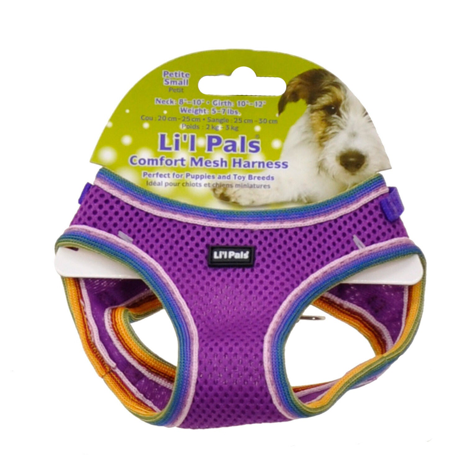 Coastal Pet Products Li'l Pals Comfort Mesh Dog Harness - Purple