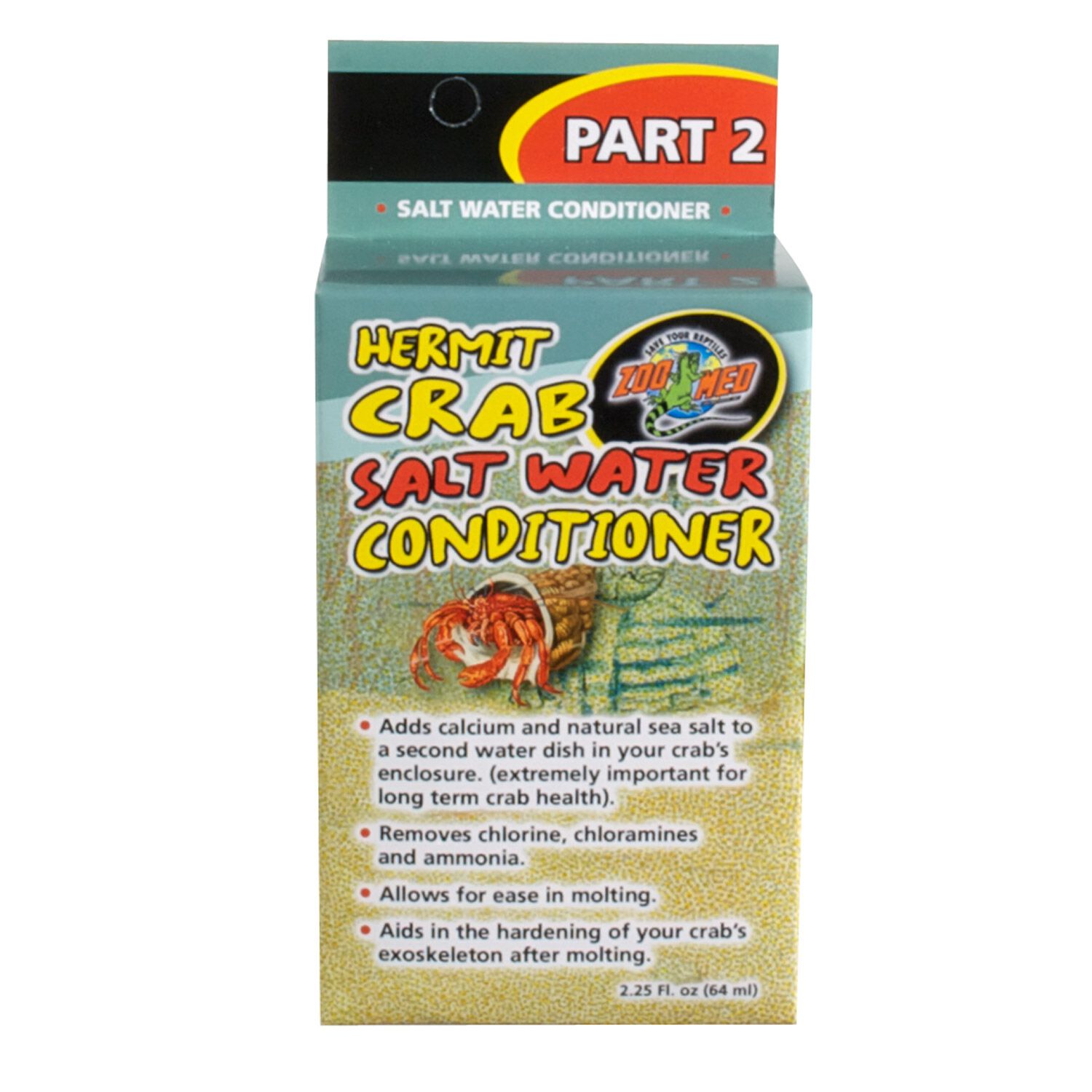 Zoo Med Hermit Crab Salt Water Conditioner