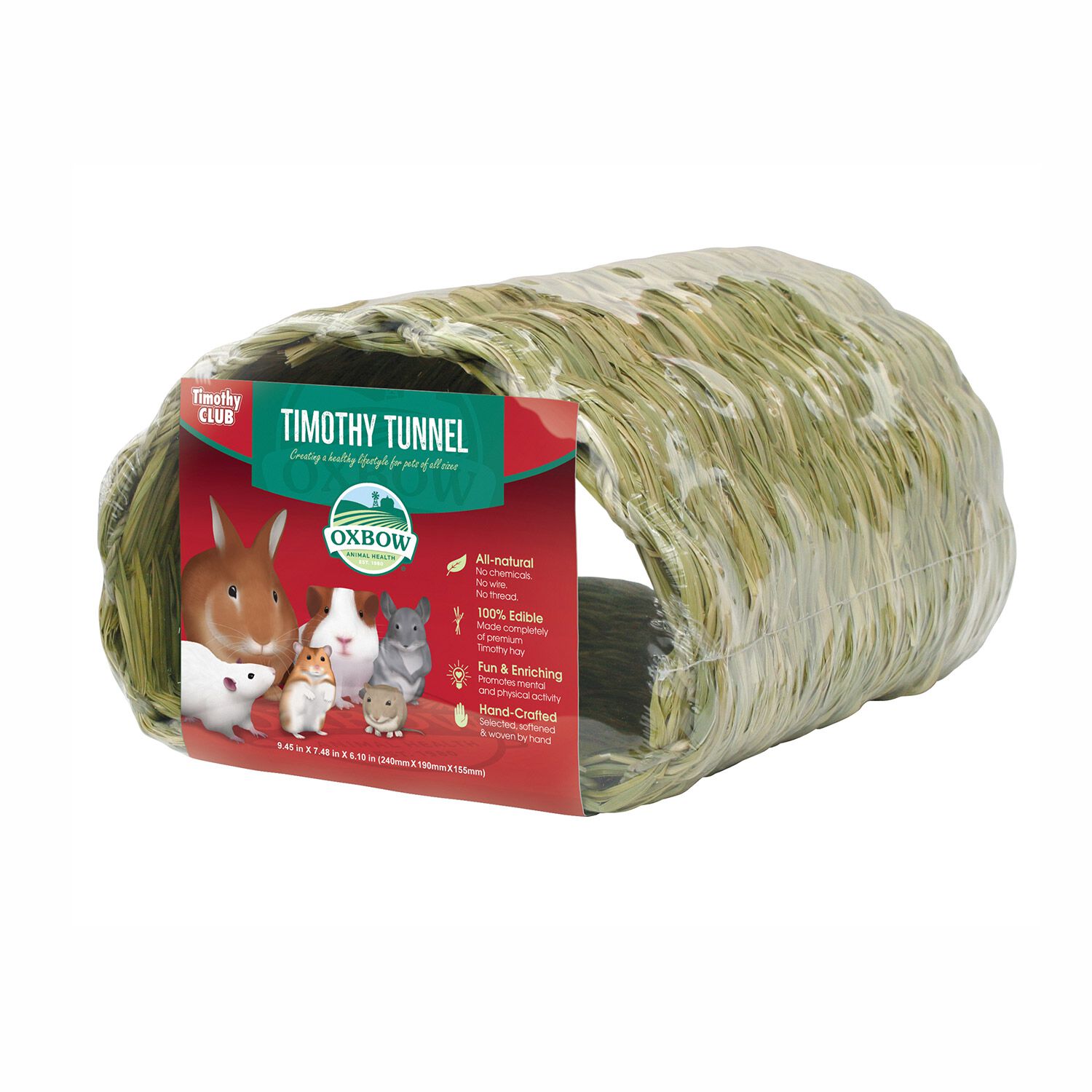 Oxbow Timothy Club Tunnel For Small Animals