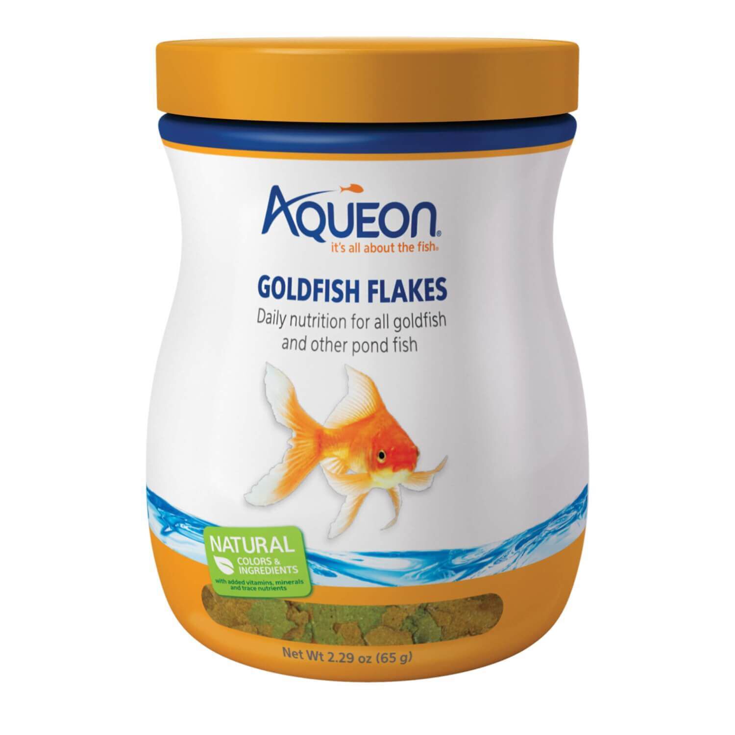 Aqueon Goldfish Flakes Fish Food