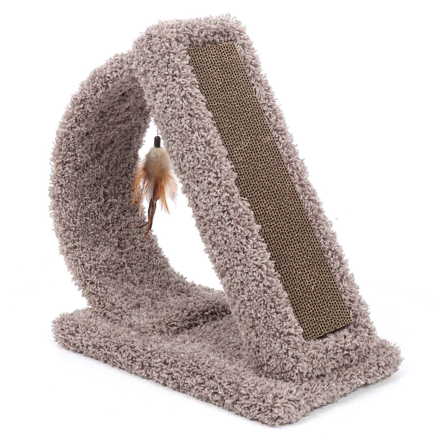 Scratch Tunnel W/Corrugate Cat Tree