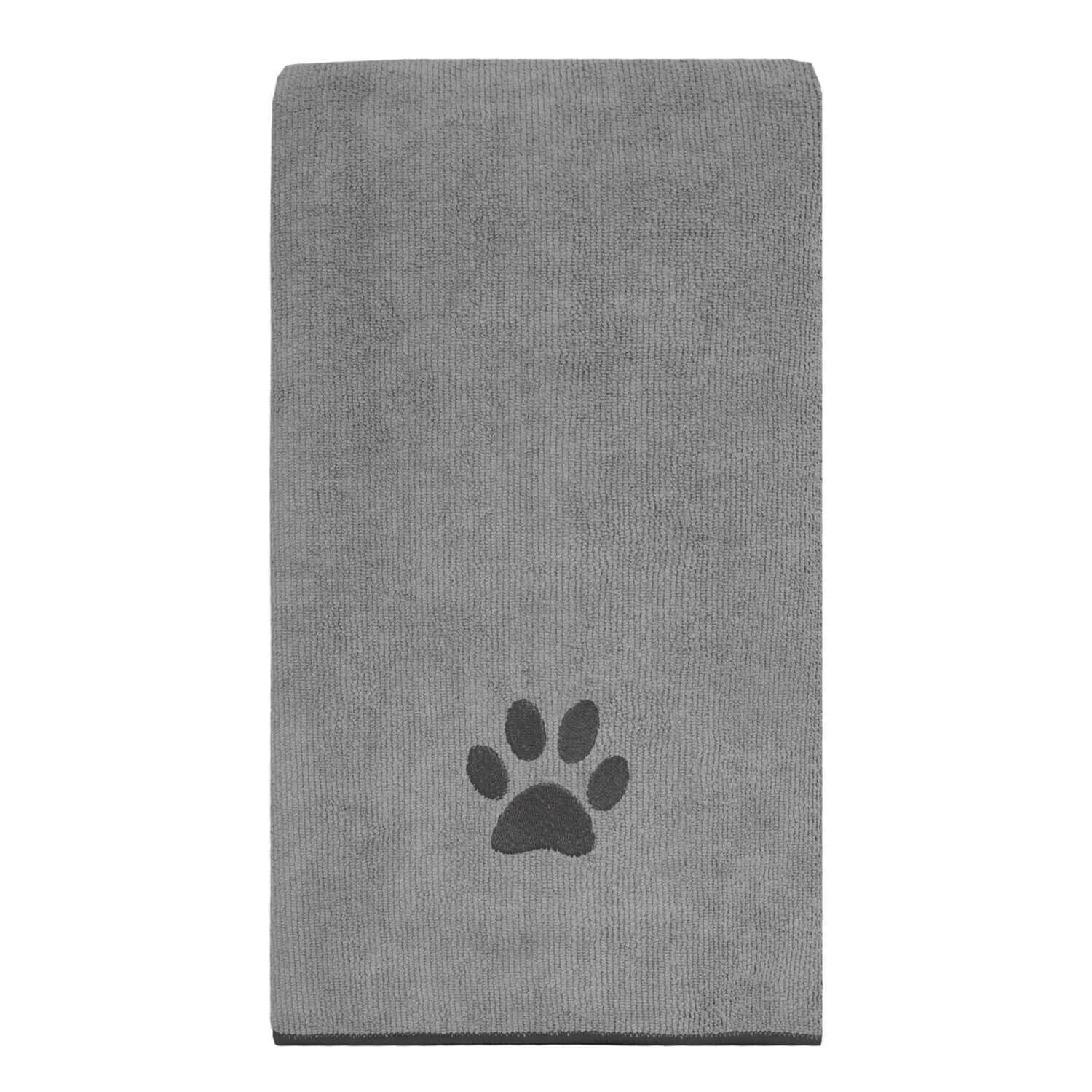Unleashed Microfiber Pet Towel - Gray