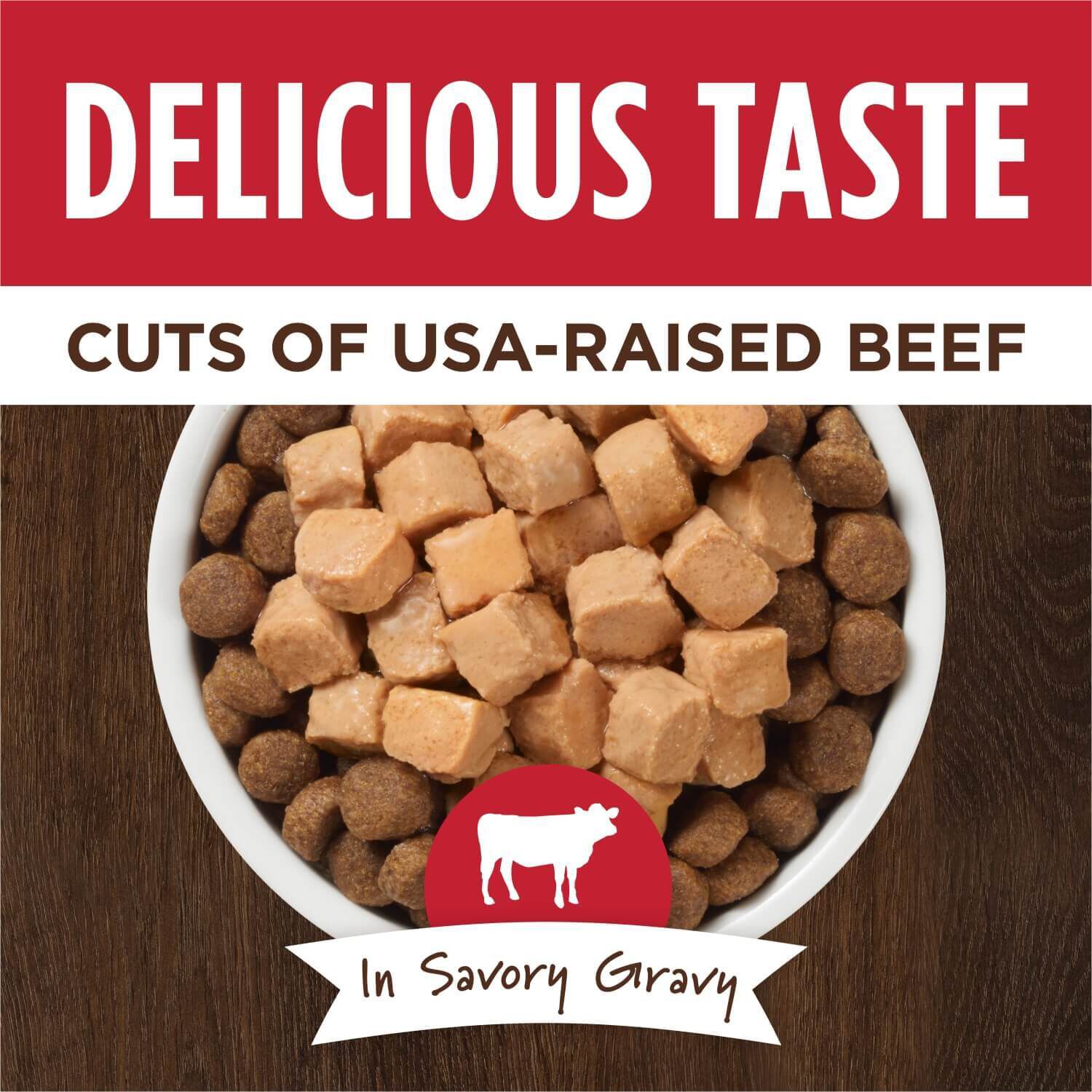 Instinct Healthy Cravings Grain Free Beef In Gravy Dog Food Topper