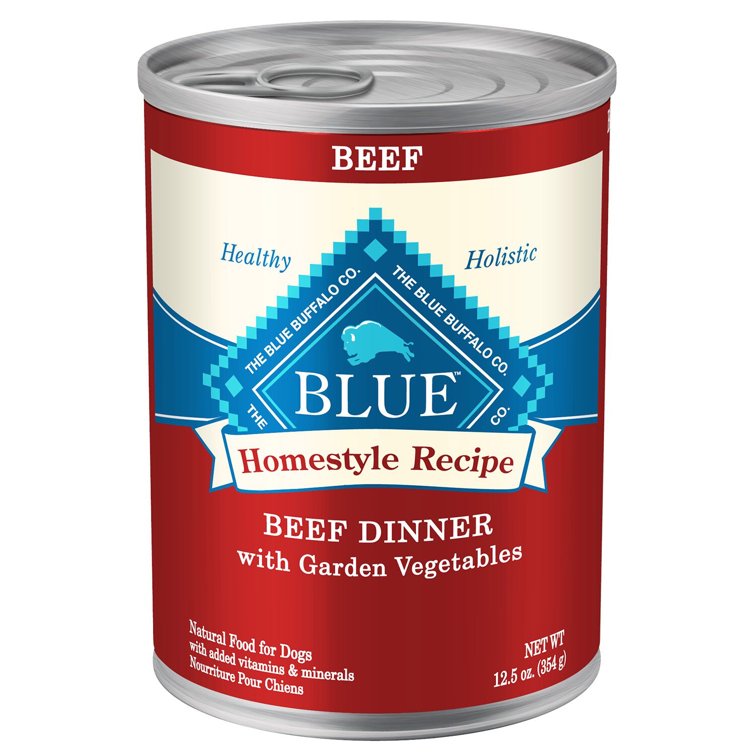 Blue Buffalo Homestyle Recipe Beef Dinner With Garden Vegetables Dog Food