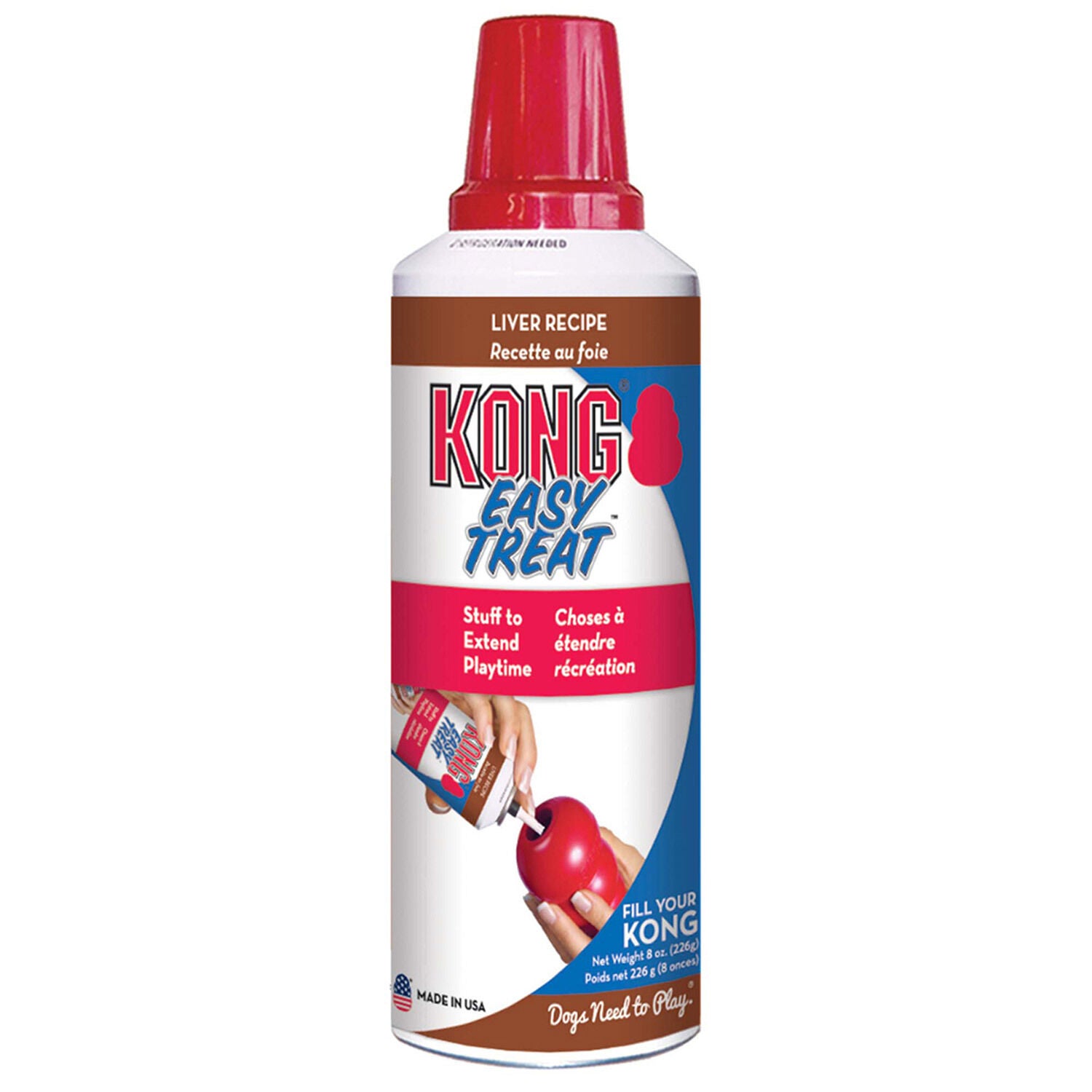 Kong Easy Treat, Dog Treat Paste - Liver