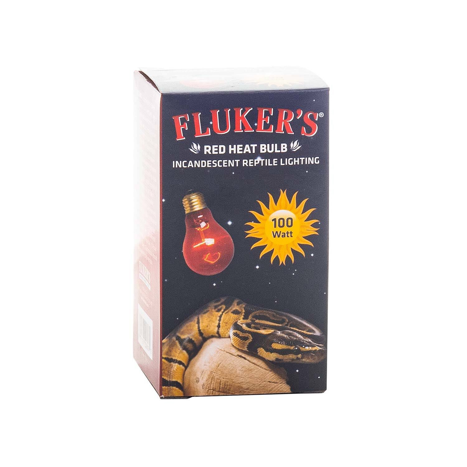 Fluker's Red Heat Bulbs For Reptiles