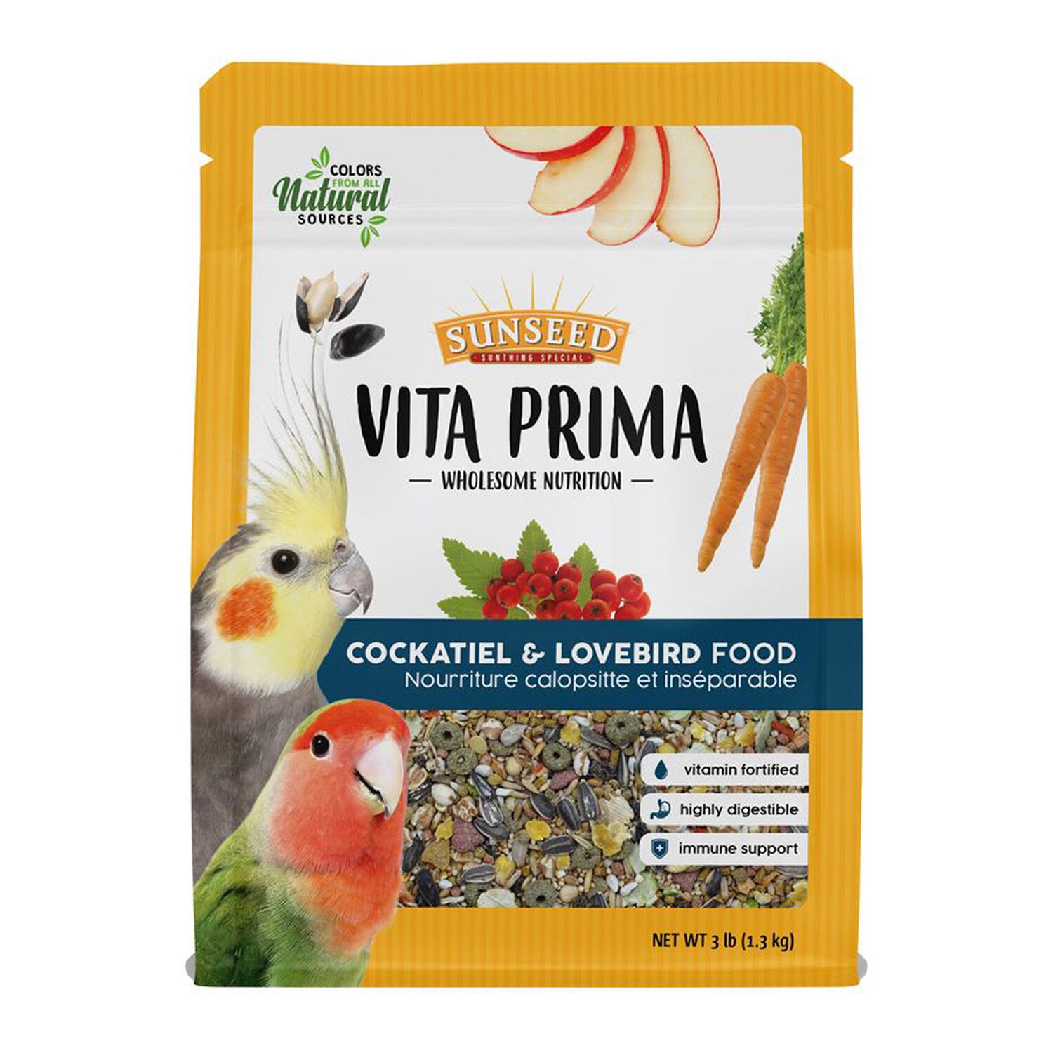 Sun Seed Vita Prima Cockatiel Food