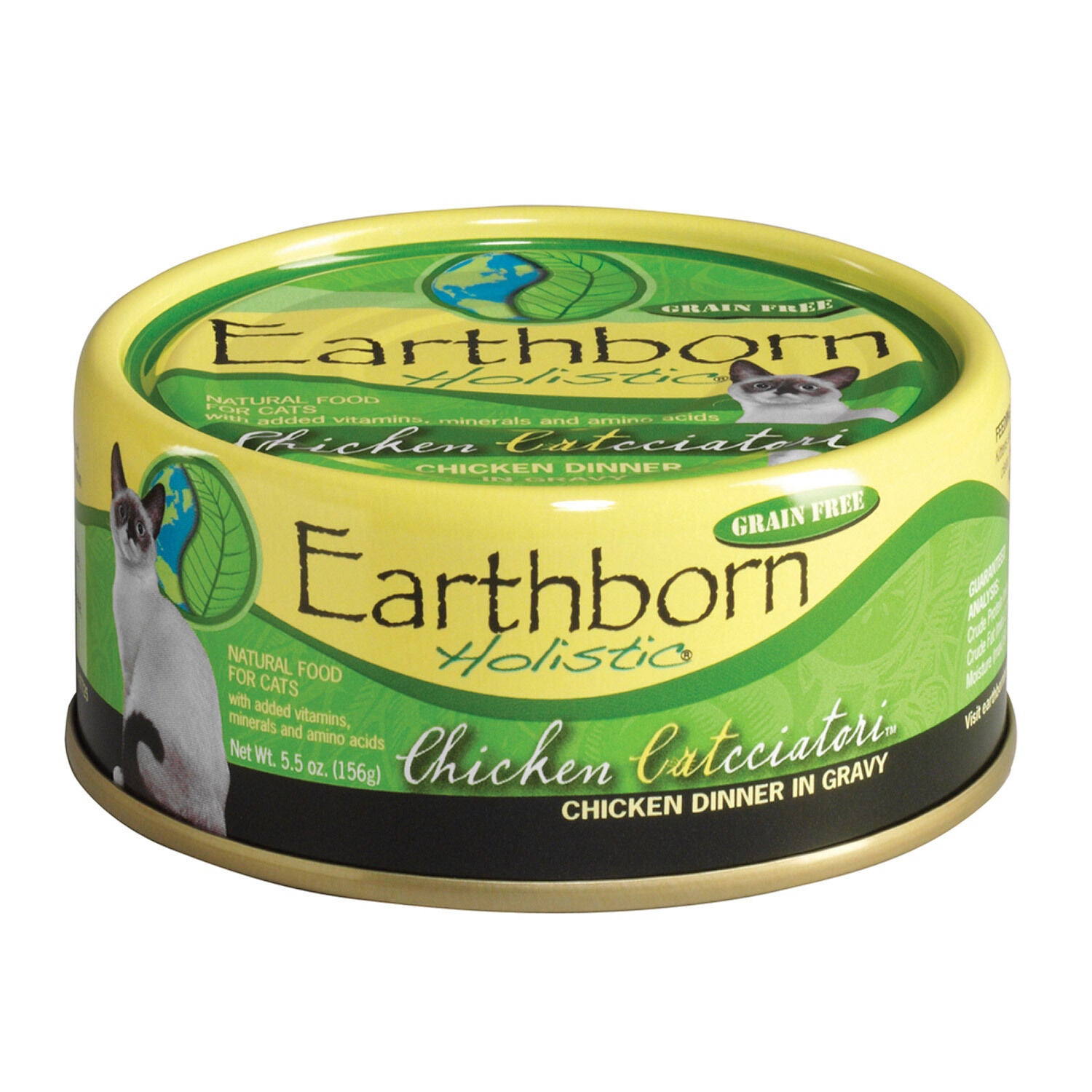 Earthborn Holistic Chicken Catcciatori Chicken Dinner In Gravy Cat Food