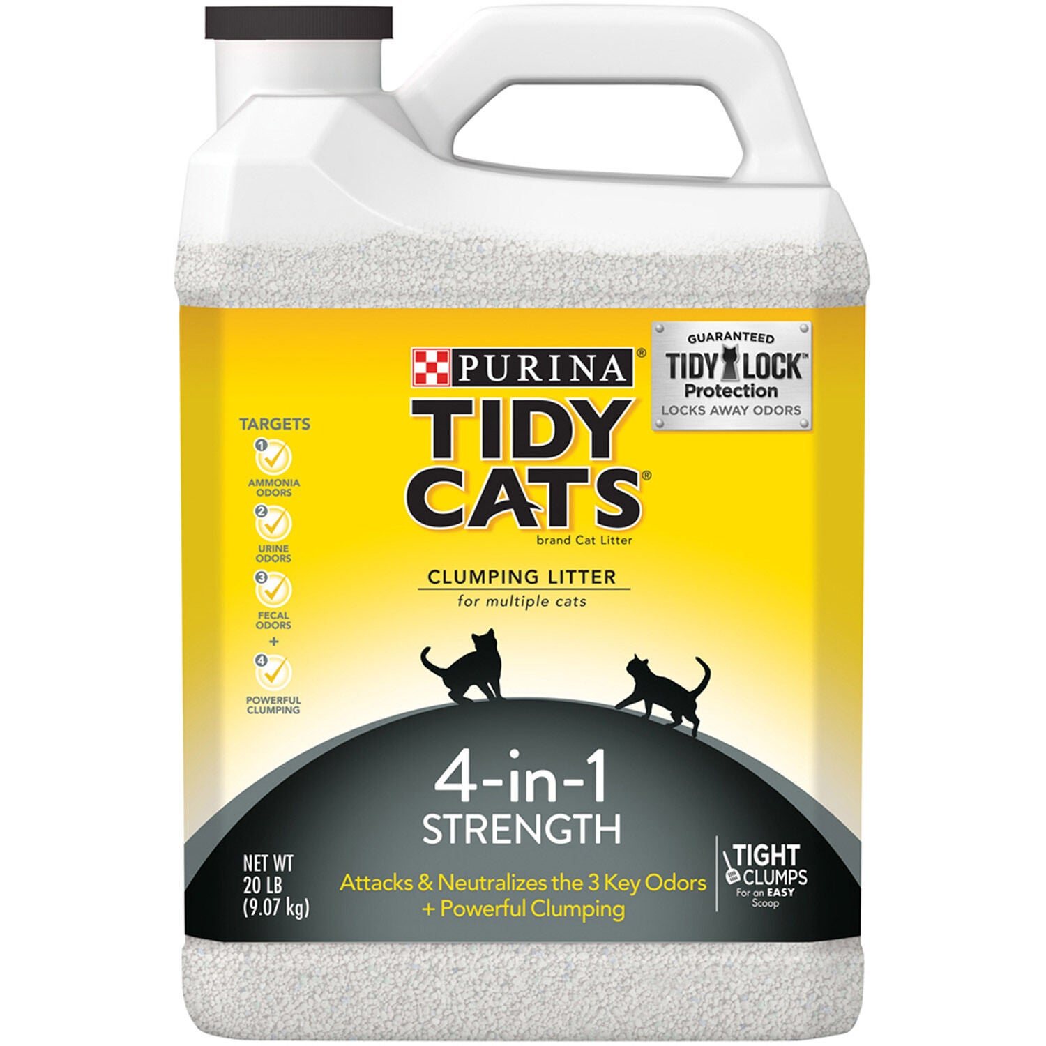 Tidy Cats 4-In-1 Strength Clumping Multi Cat Litter