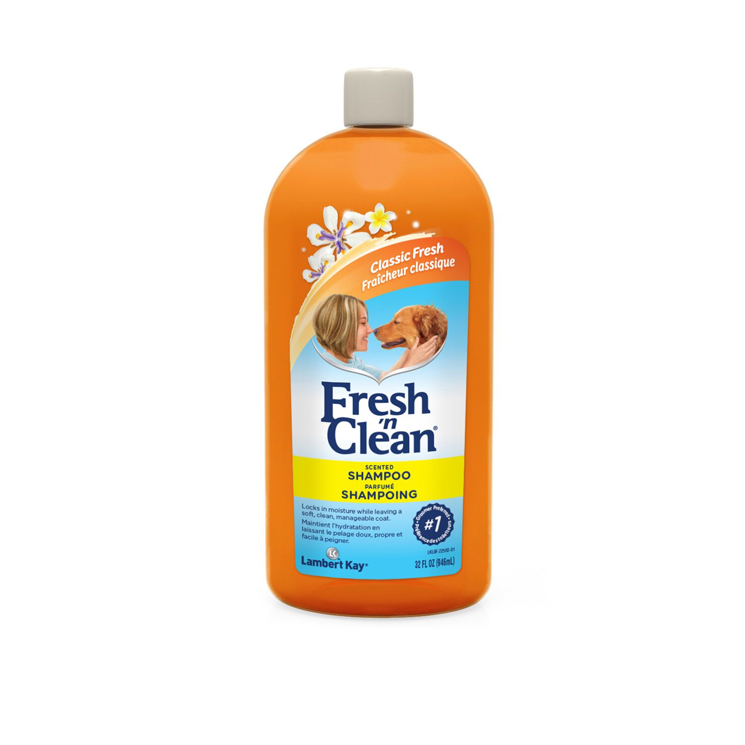 Fresh 'N Clean Scented Dog Shampoo, Classic Fresh Scent, 32-Oz Bottle