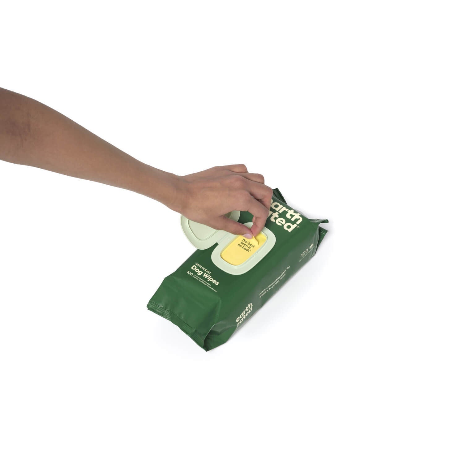 Earth Rated 100 Unscented Compostable Dog Wipes