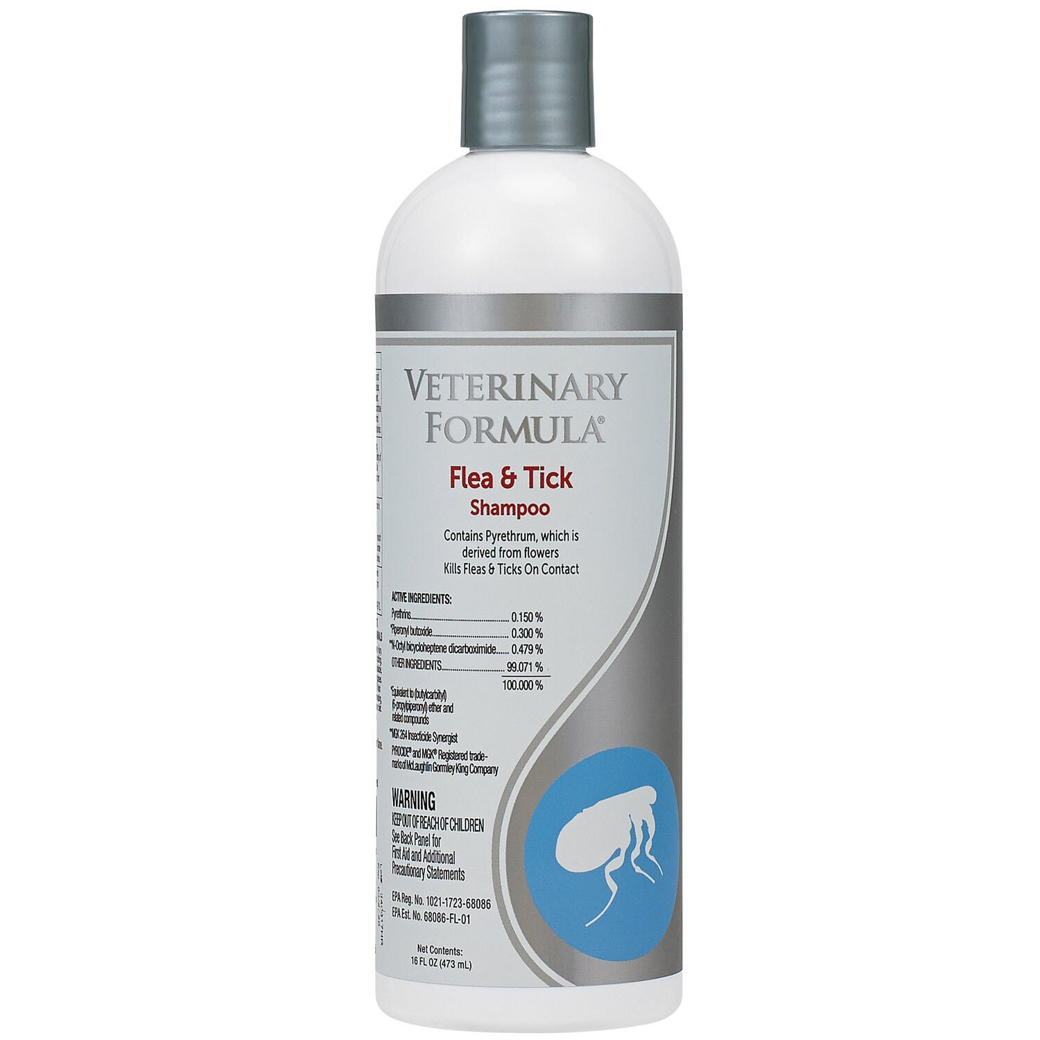 Veterinary Formula Clinical Care Flea And Tick Shampoo For Dogs & Cats
