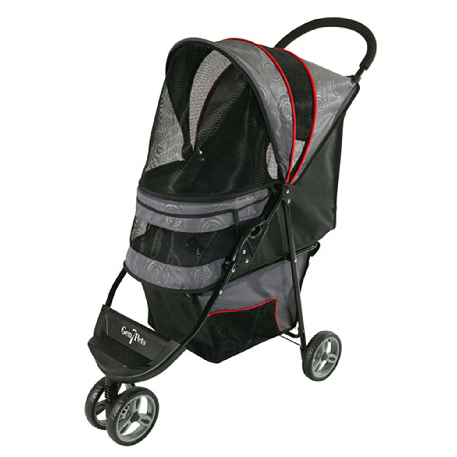 Gen7pets Regal Plus Pet Stroller Gray Shadow, 38"