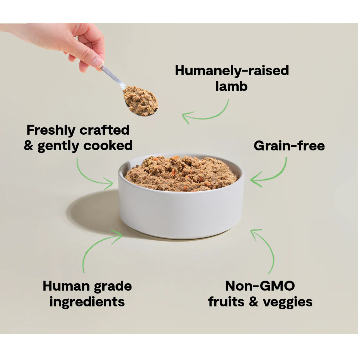 Open Farm Gently Cooked Pasture-Raised Lamb Recipe Frozen Dog Food