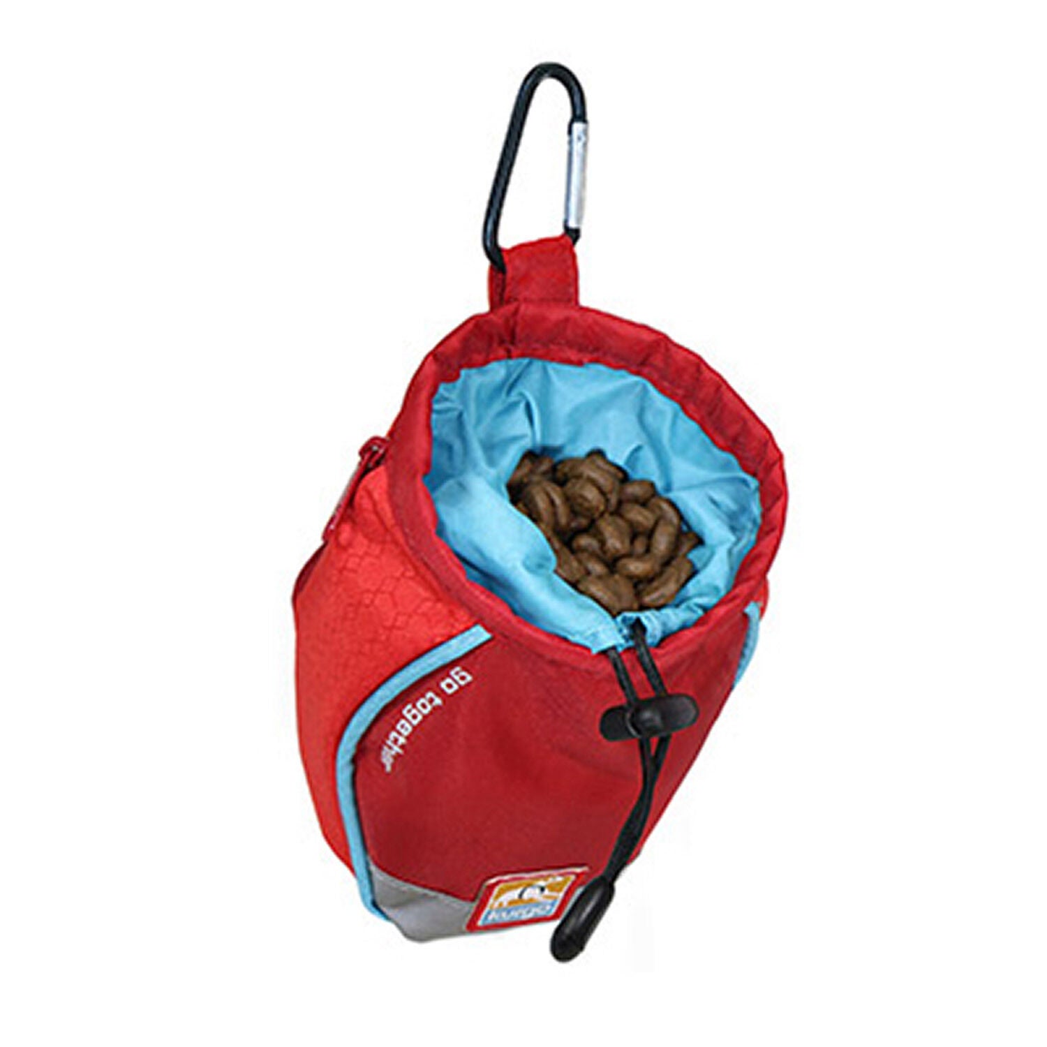 Kurgo Go Stuff It Dog Treat Bag - Chili Red