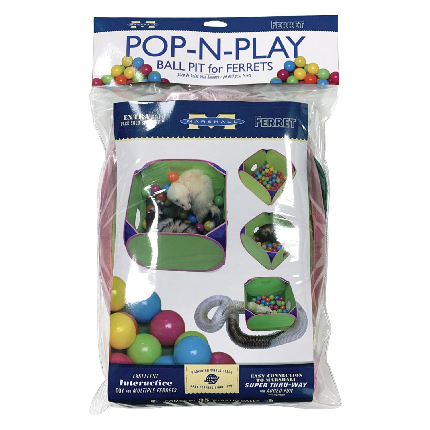 Pop-N-Play Ball Pit For Small Animals