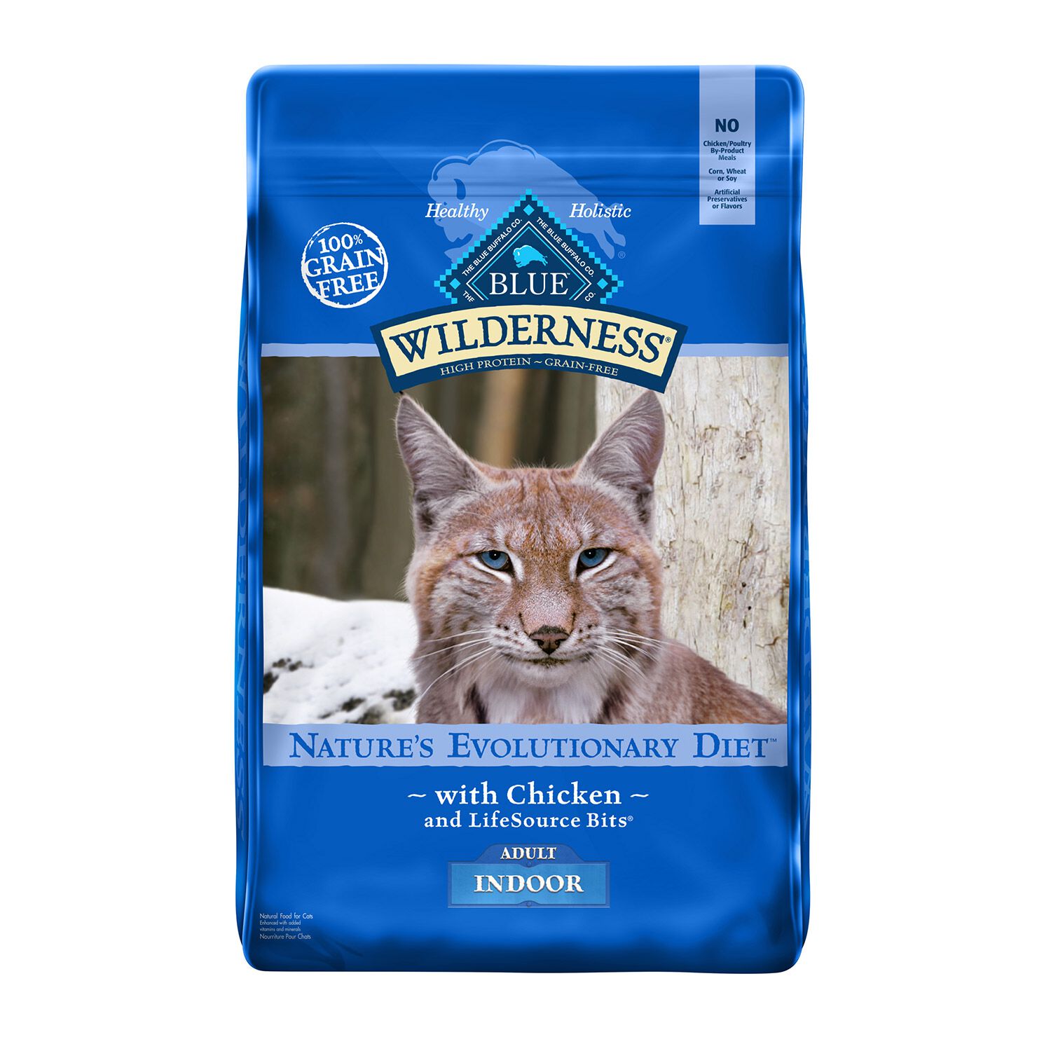 Blue Buffalo Wilderness Indoor Chicken Recipe Adult Cat Food