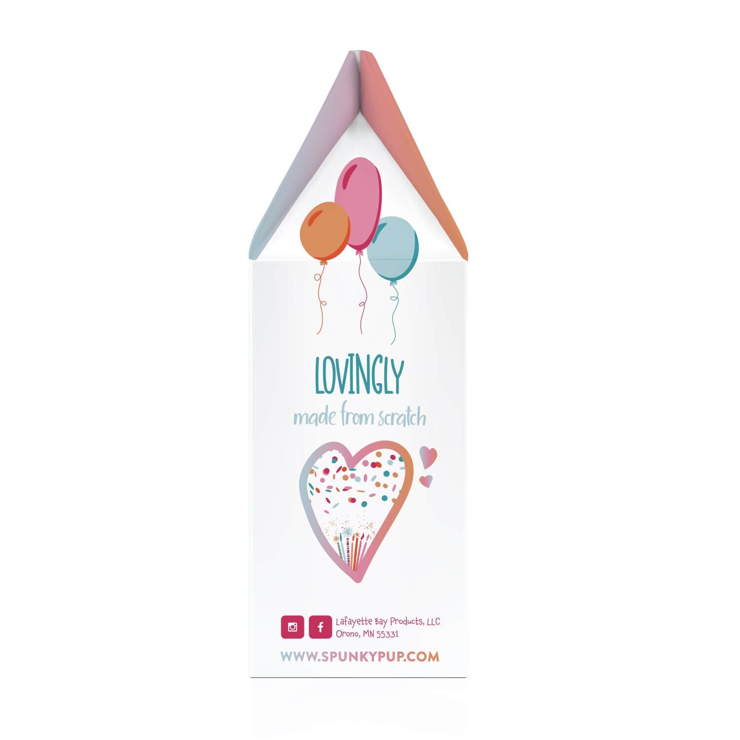 Spunky Pup Bake At Home Celebration Cookies Carob Chip Dog Treats