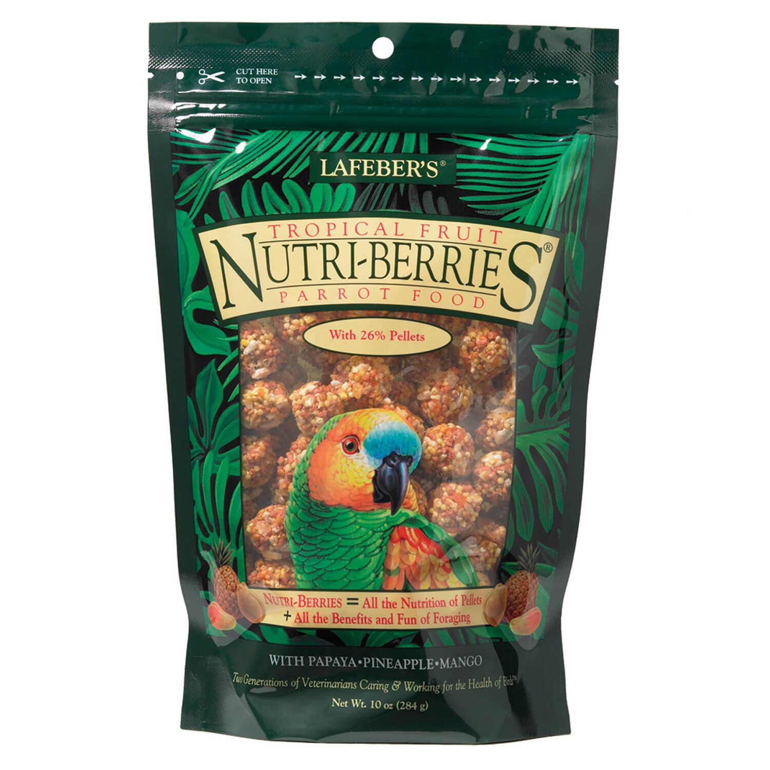 Lafeber Tropical Fruit Nutri-Berries For Parrots Bird Food