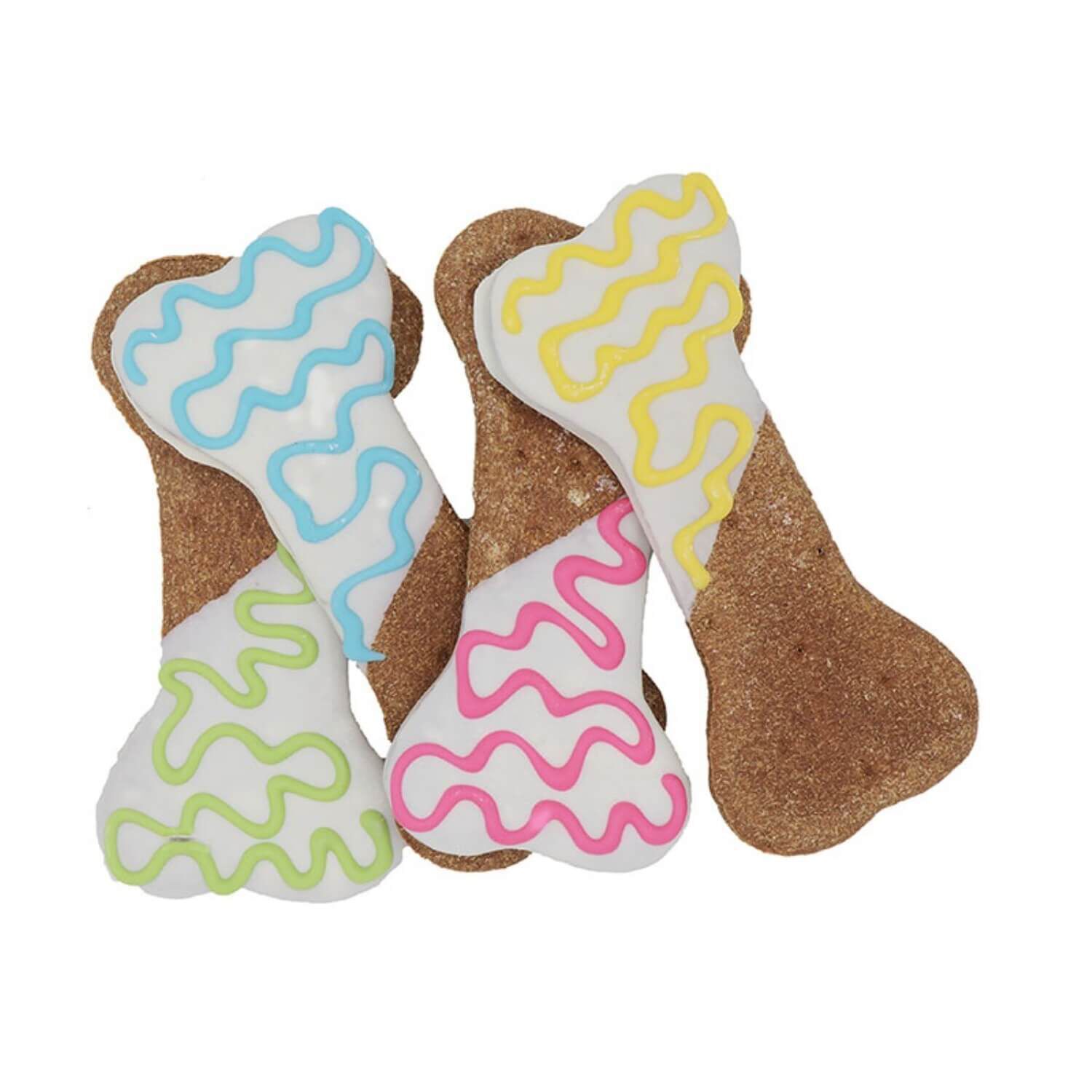 Claudia's Canine Bakery Miss Sassy Swirls Dog Treat Cookie, 1-Each, Assorted Colors