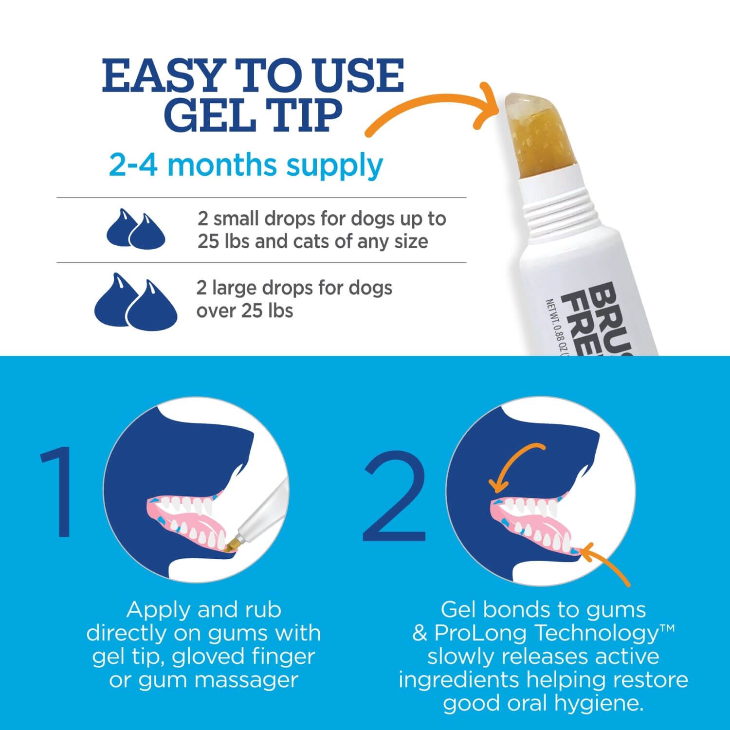 Vetality Brush-Free Oral Gel Dental Care For Cats