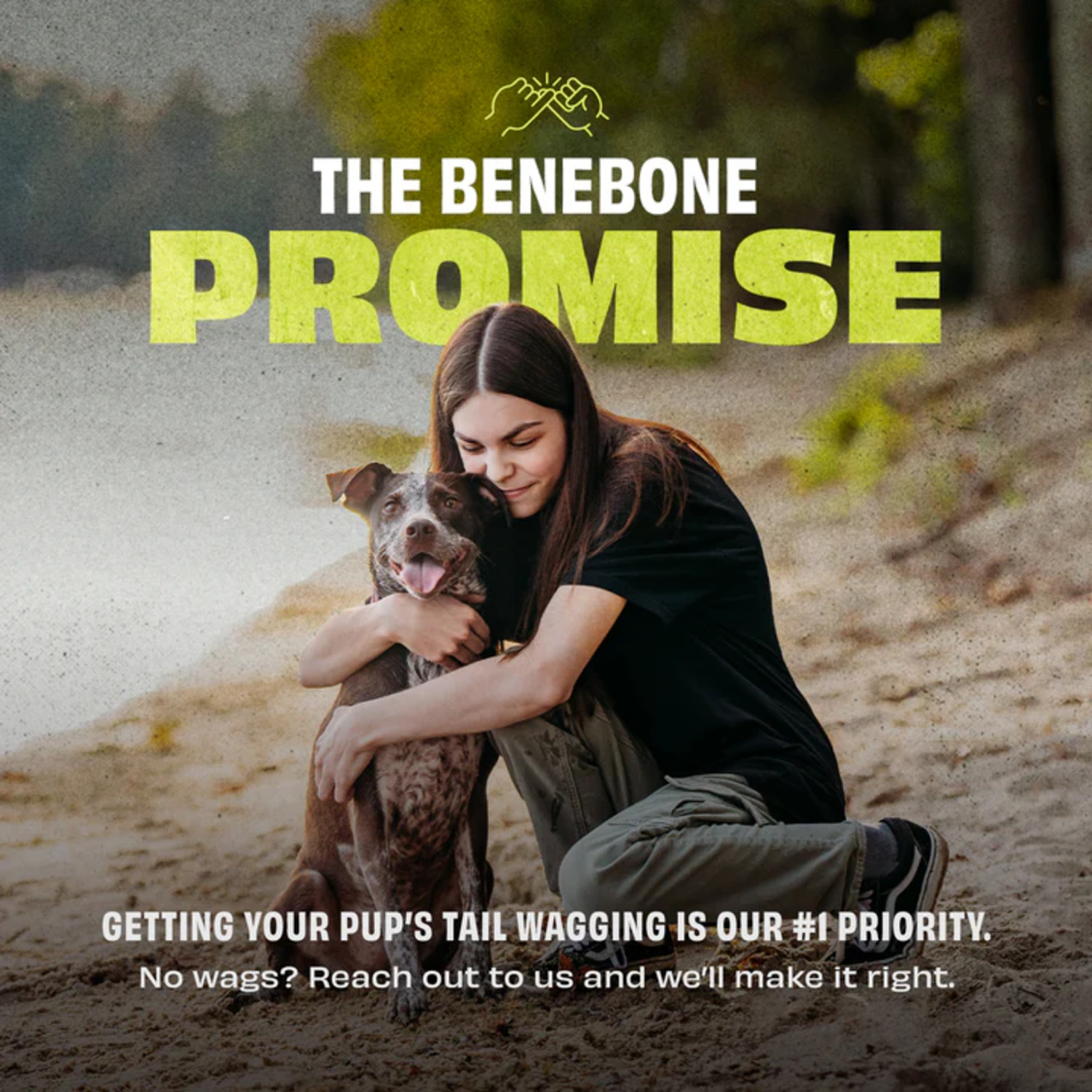 Benebone Rubber Pawbler Treat Dispensing Dog Toy