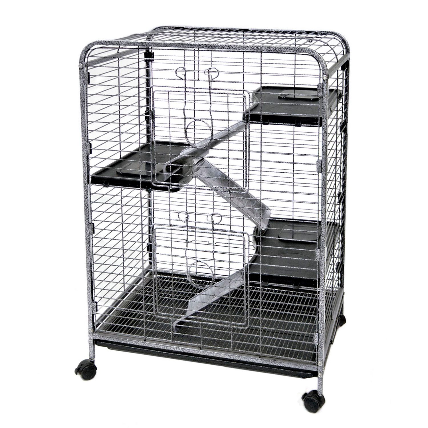 Critterware Indoor Hutch, 4 Level Small Animal Habitat