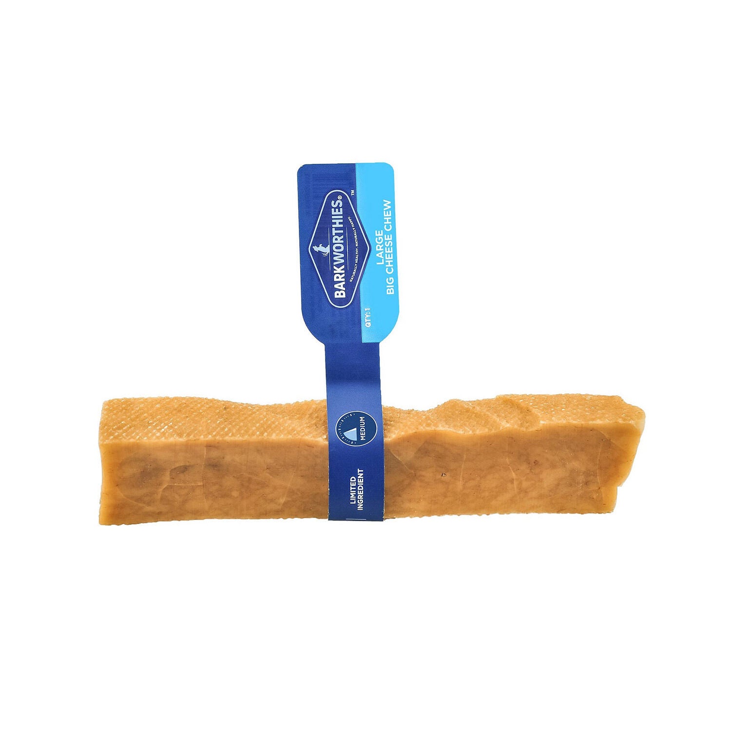 Barkworthies Big Cheese Chew Dog Treat