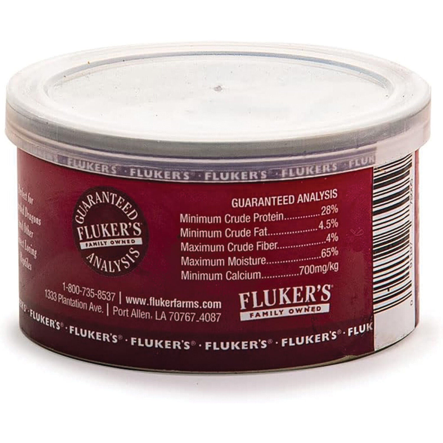 Fluker's  Gourmet Canned Dubia Roaches Reptile Food