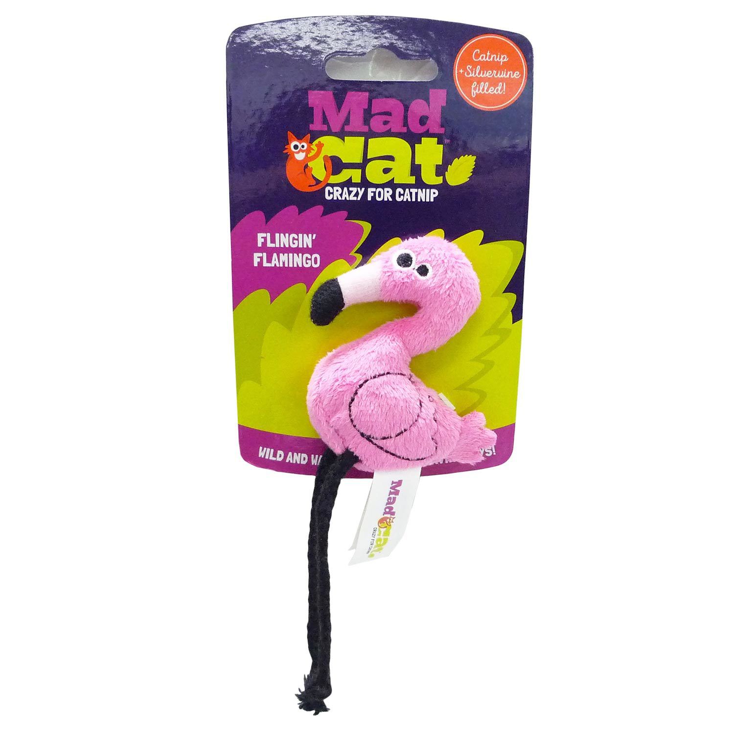 Flingin' Flamingo Cat Toy