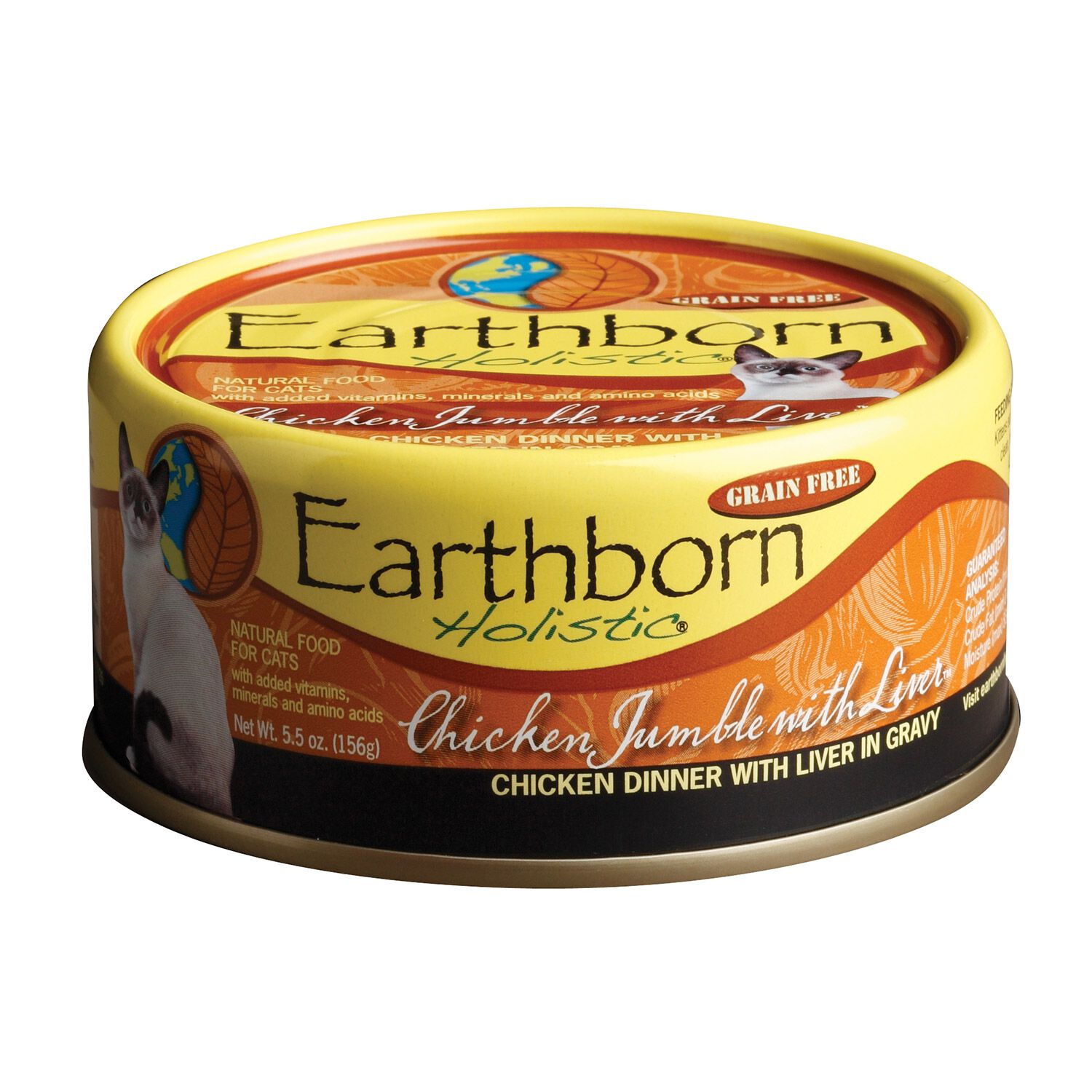 Earthborn Holistic Chicken Jumble With Liver Chicken Dinner With Liver In Gravy Cat Food