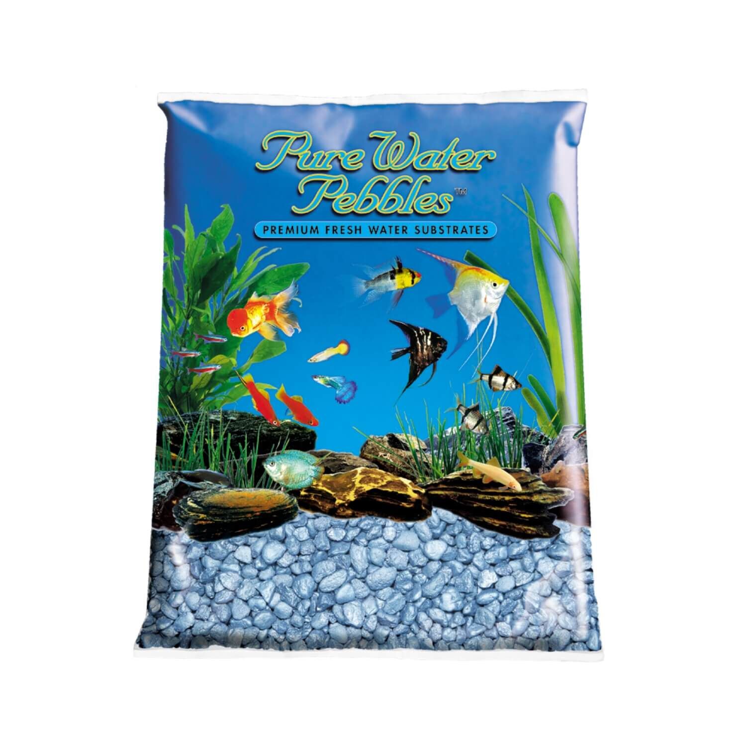 Pastel Blue Aquarium Gravel 25Lb