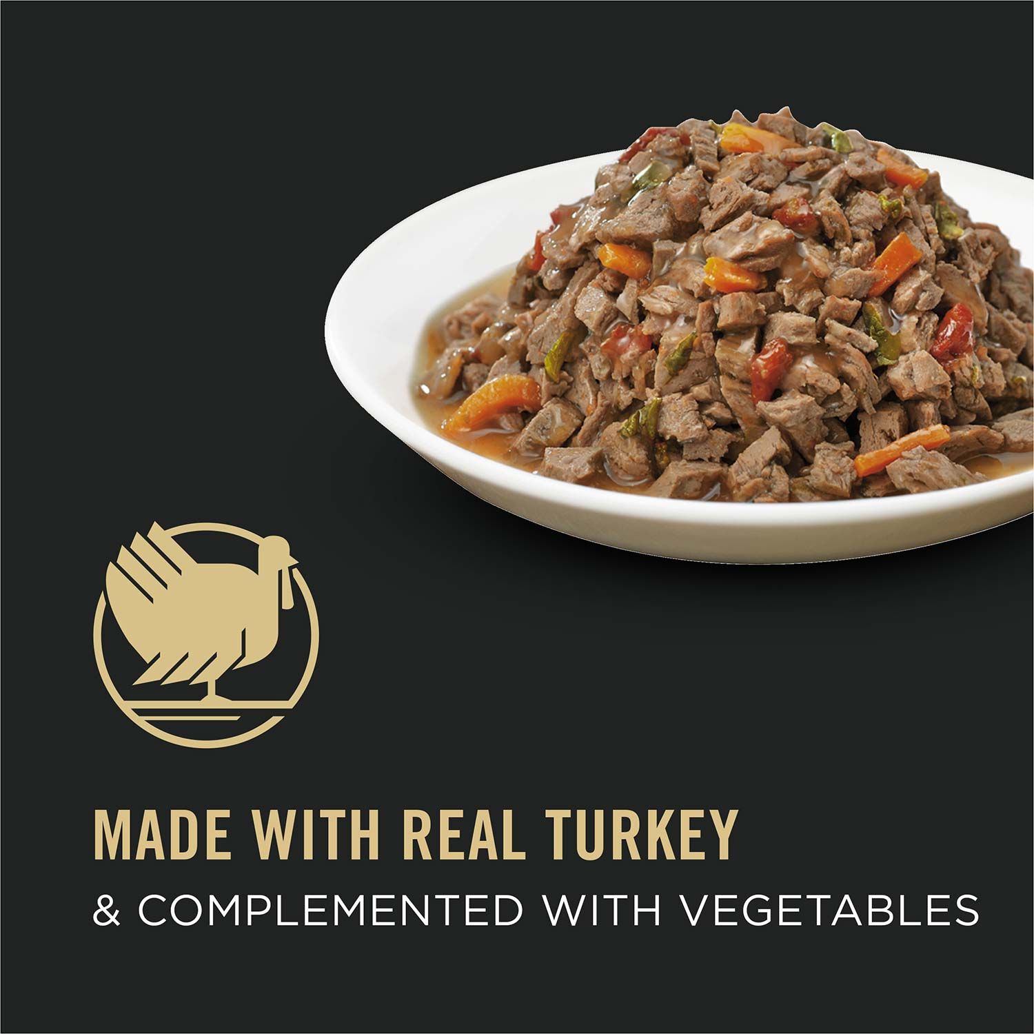Purina Pro Plan Savor Adult Turkey & Vegetable Entree In Gravy Cat Food