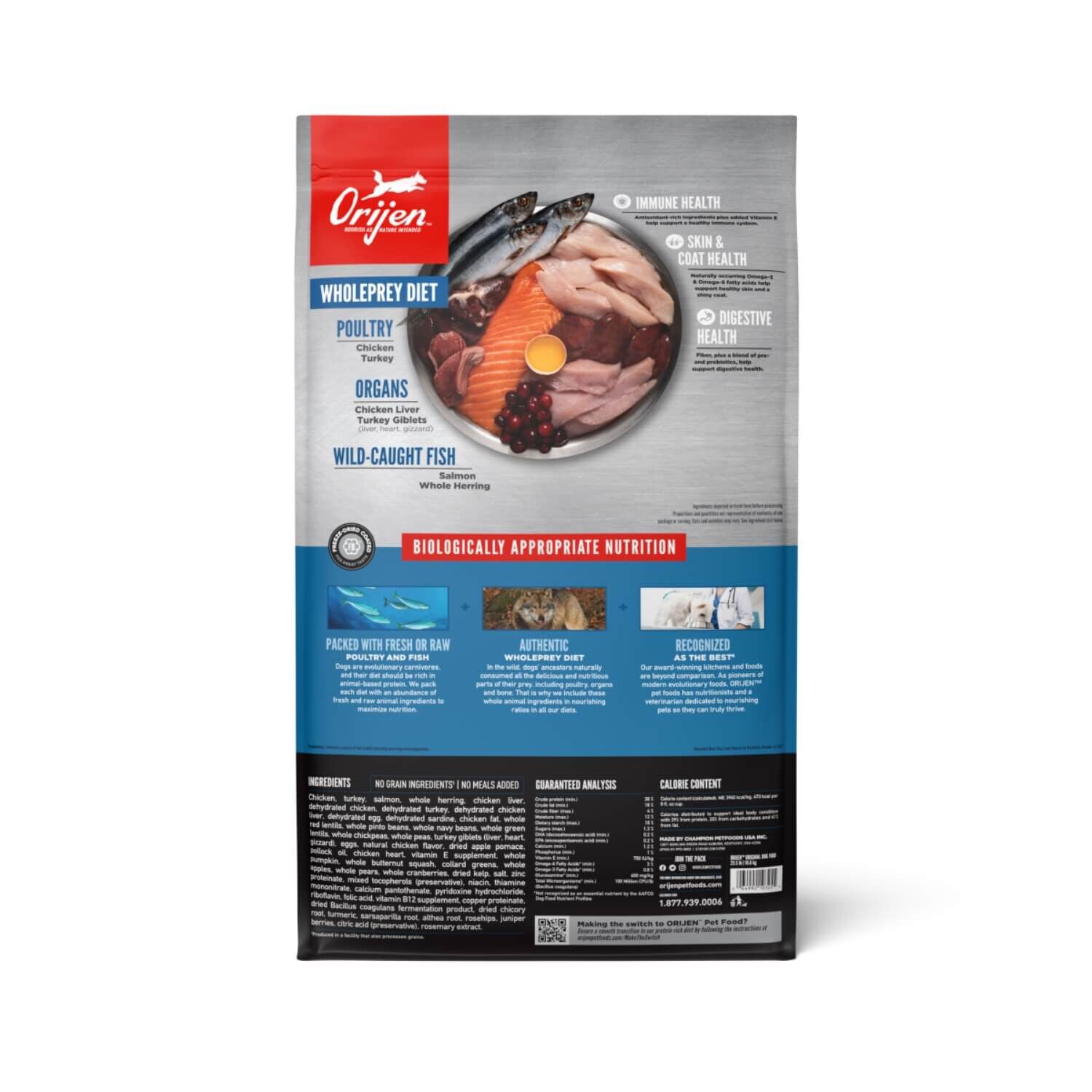 Orijen Original Grain Free High Protein Dry Dog Food
