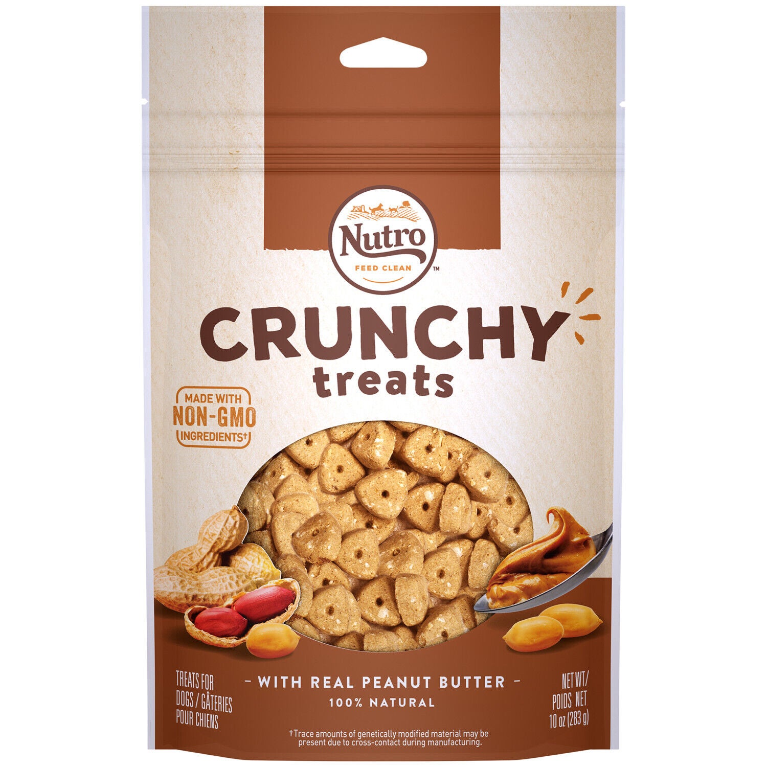 Nutro Crunchy Dog Treats - Peanut Butter