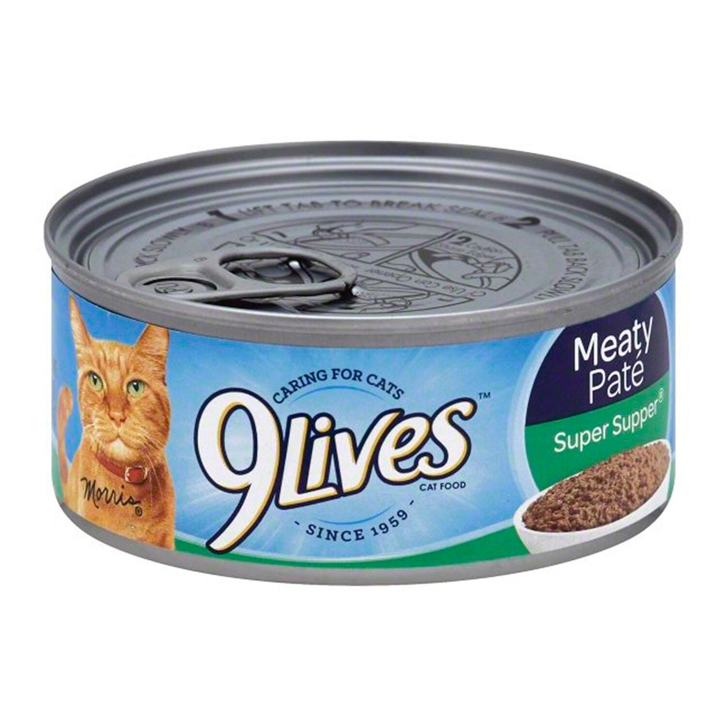 9 Lives Meaty Pate Super Supper Recipe Wet Cat Food