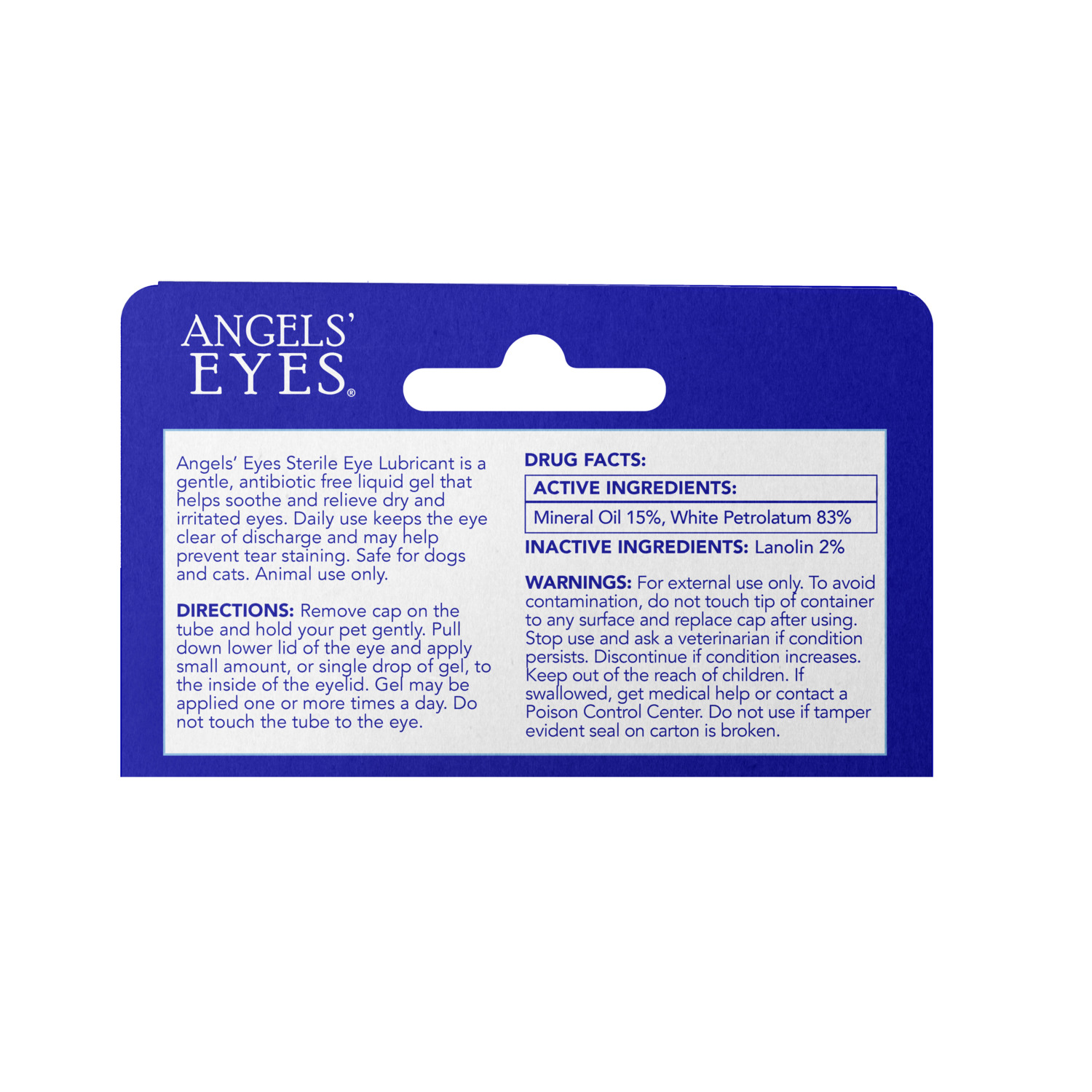 Angels' Eyes Multi-Purpose Sterile Eye Lubricant For Dogs, 3.5G