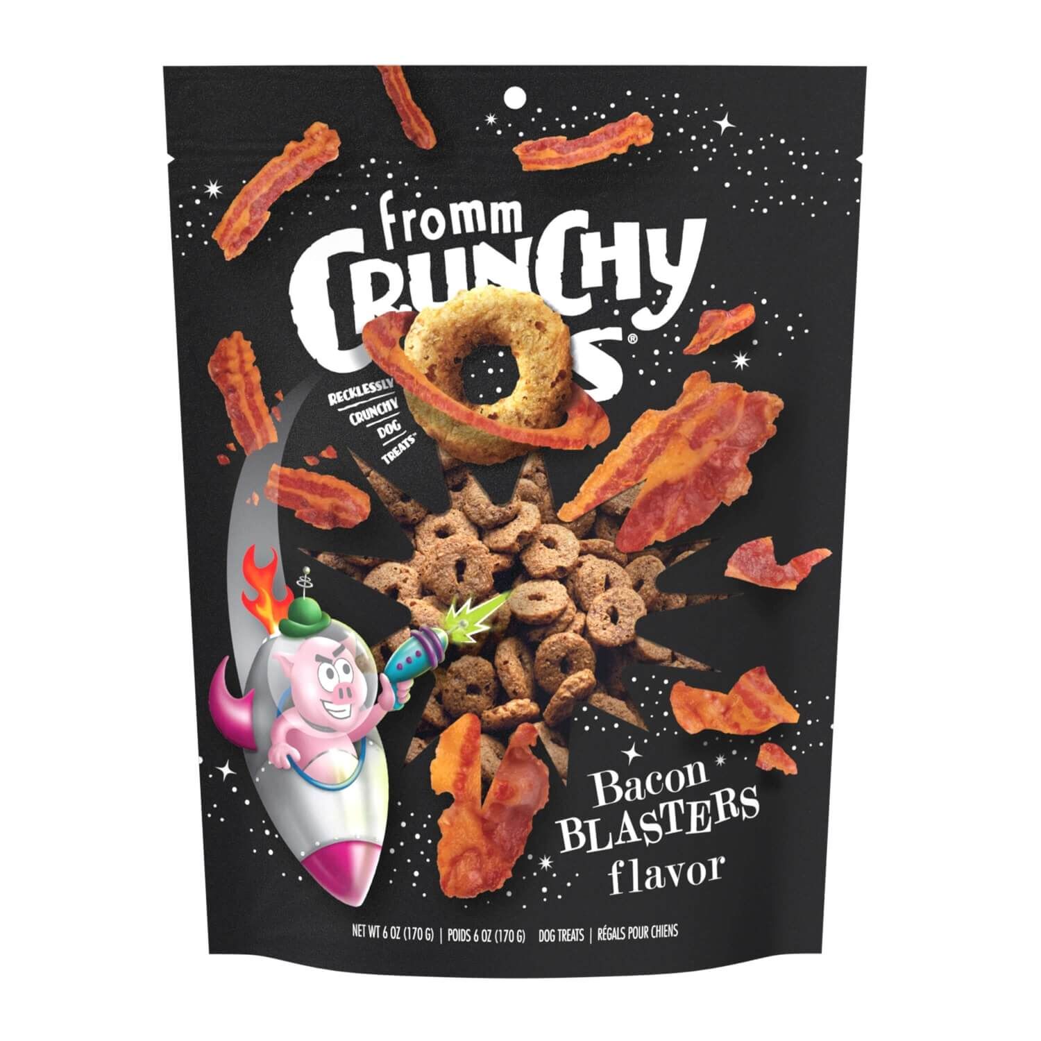 Fromm Crunchy Os&reg;  Bacon Blasts Flavor Dog Treats, 6 Oz