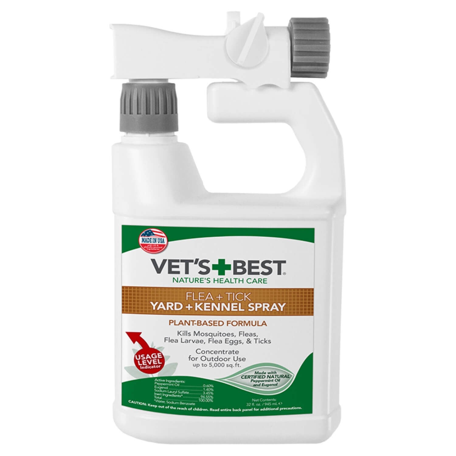 Vets Best Flea & Tick Yard & Kennel Spray For Dogs